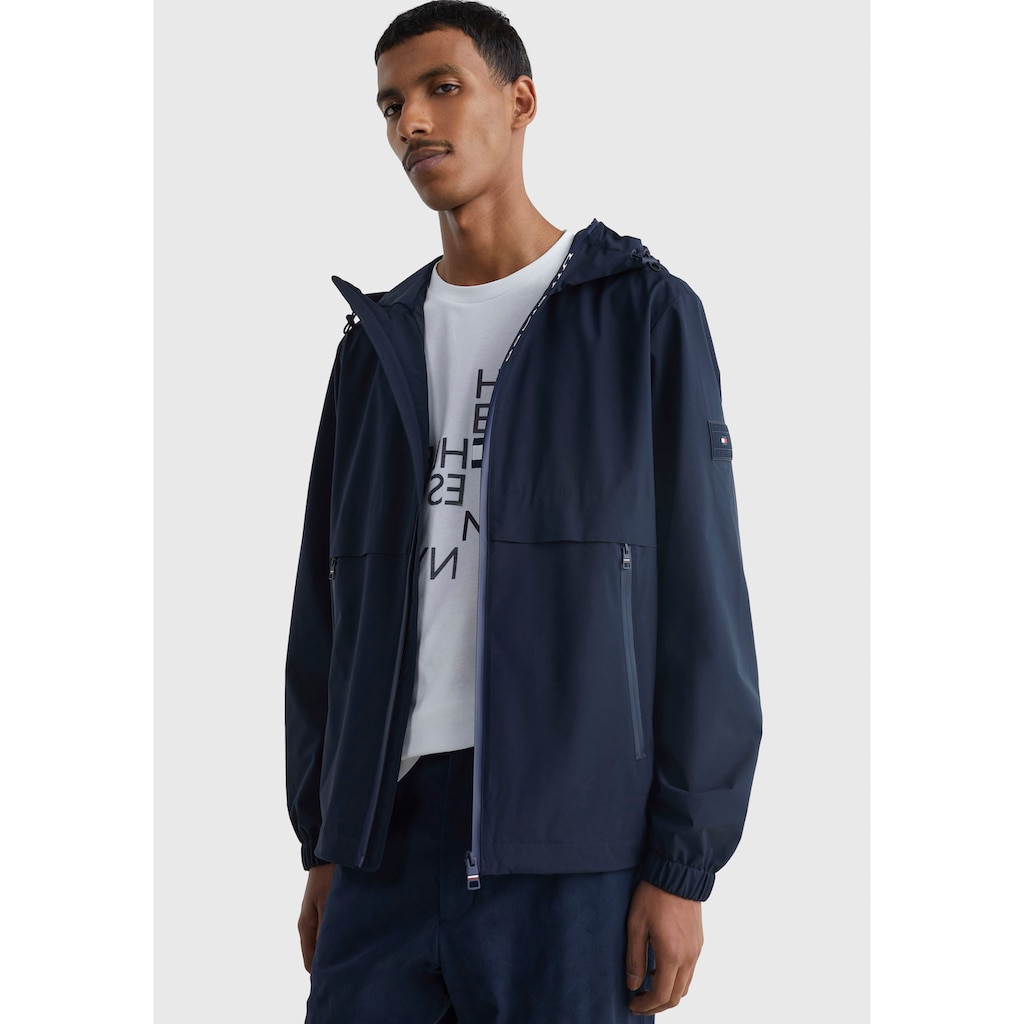 Tommy Hilfiger Windbreaker »TH PROTECT SAIL HOODED JACKET«, mit Kapuze