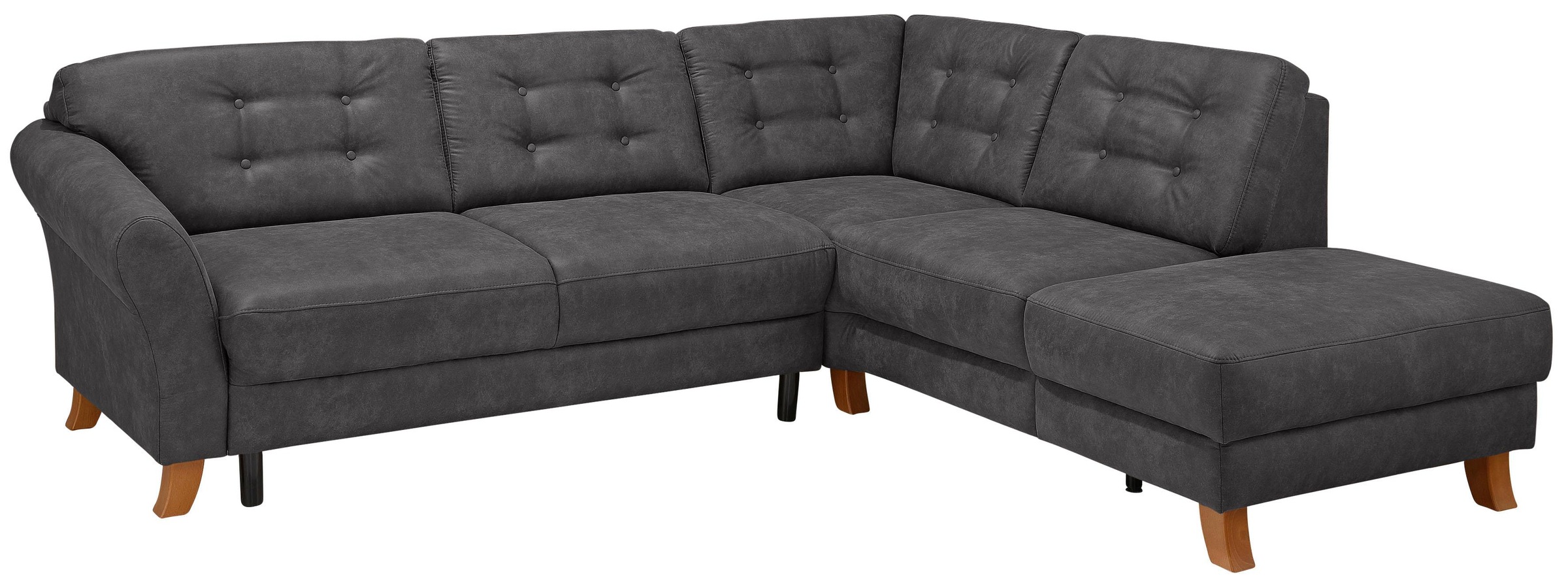 Home affaire Ecksofa »Trondheim L-Form«, mit Federkern