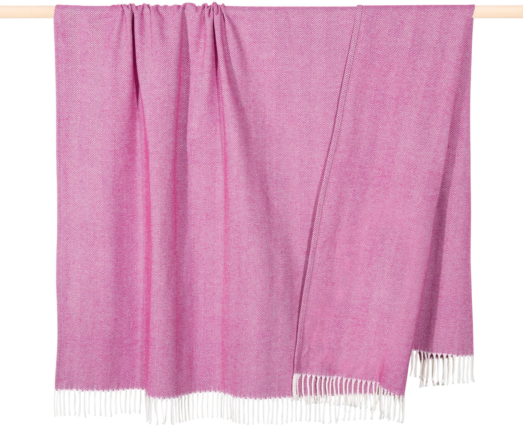 PAD Wohndecke "FINE EDGE" Made in Europe, Wendefunktion, Zickzack Design, m günstig online kaufen