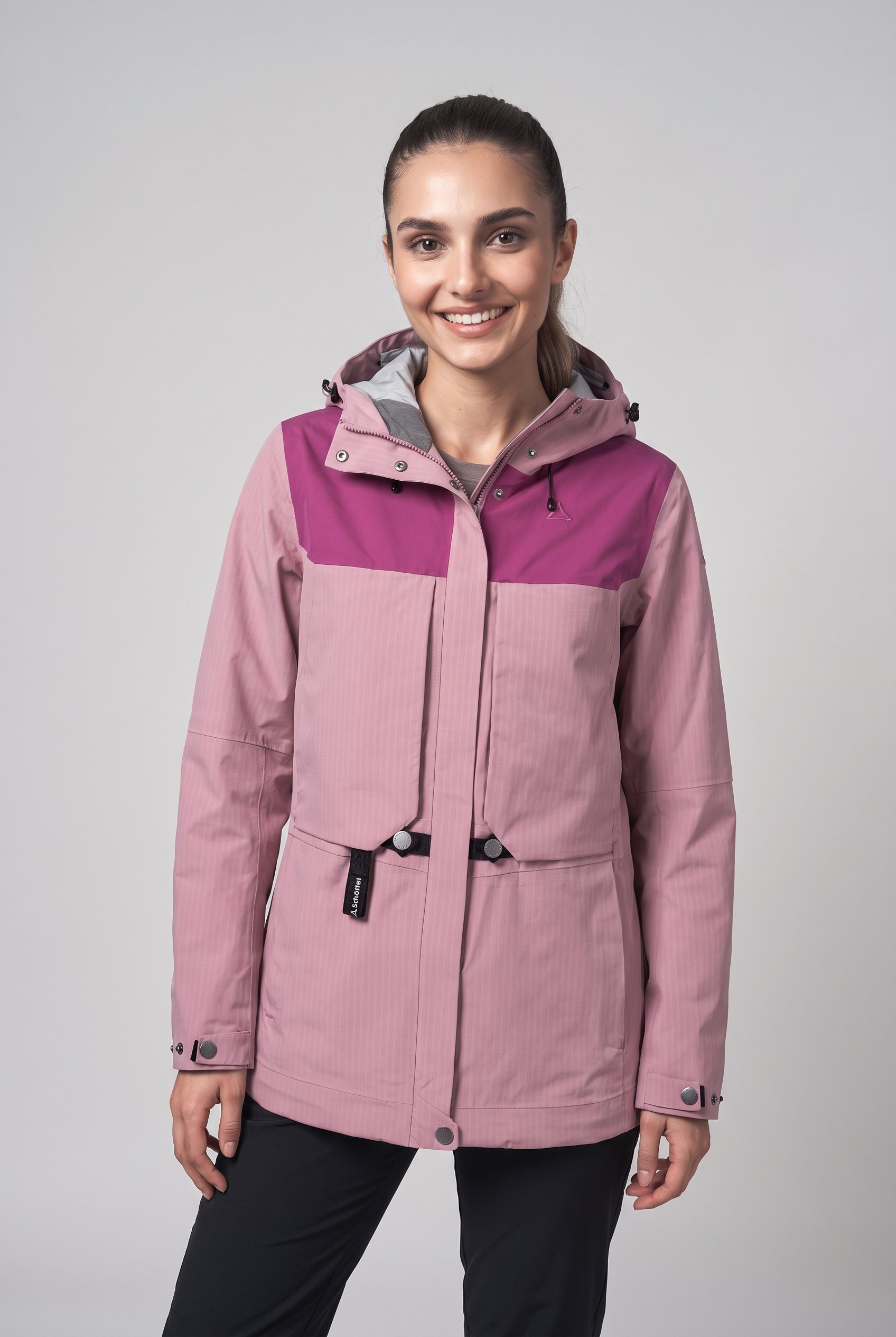 Schöffel Trekkingjacke wasser- und winddicht, atmungsaktiv, verschweißte Nähte, tolle Details