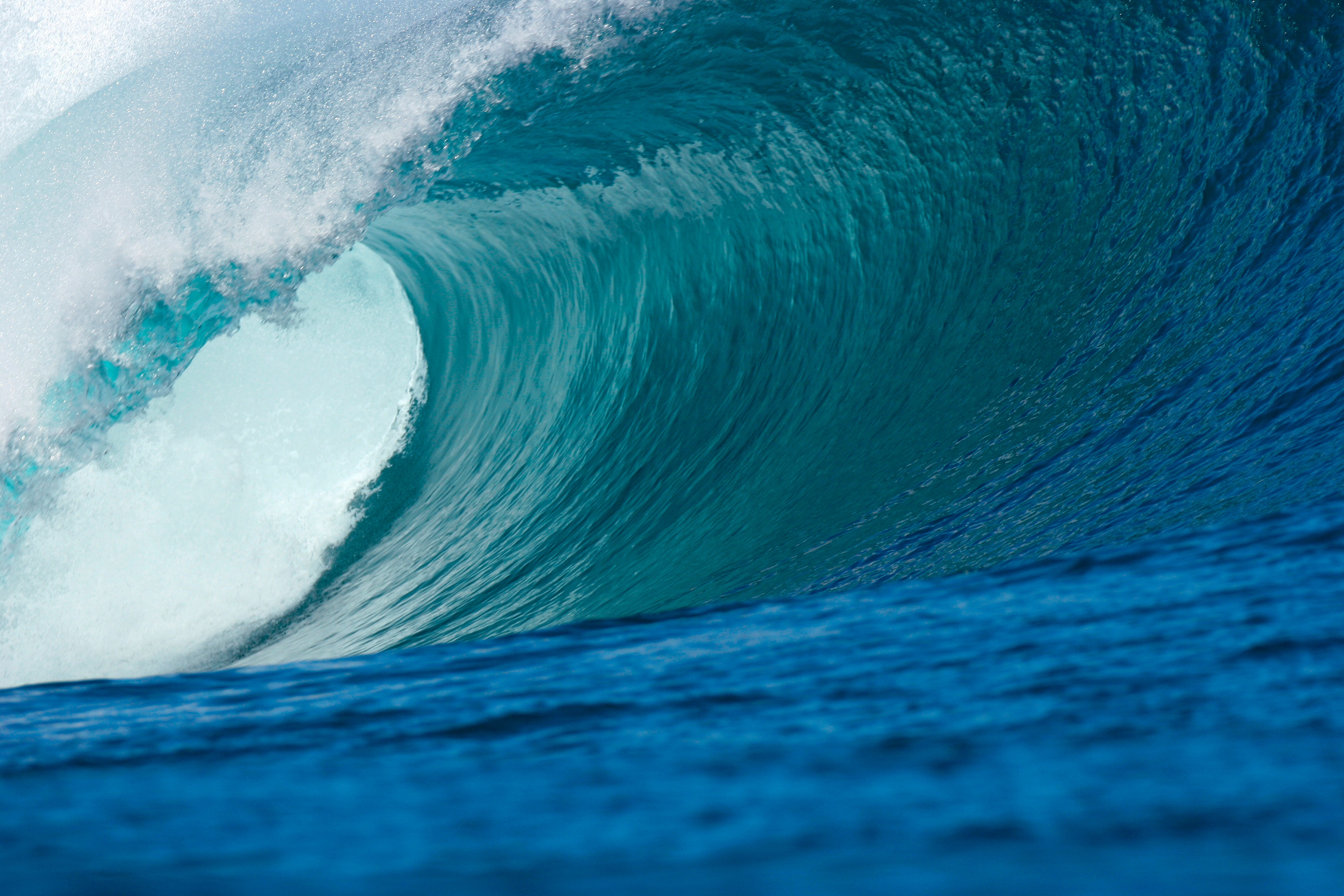 Papermoon Fototapete "Big Wave Big Barrel" glatt
