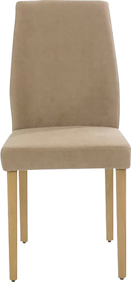 K+W Komfort & Wohnen 4-Fußstuhl "6193" () mit Massivholzbeinen in Wildeiche günstig online kaufen