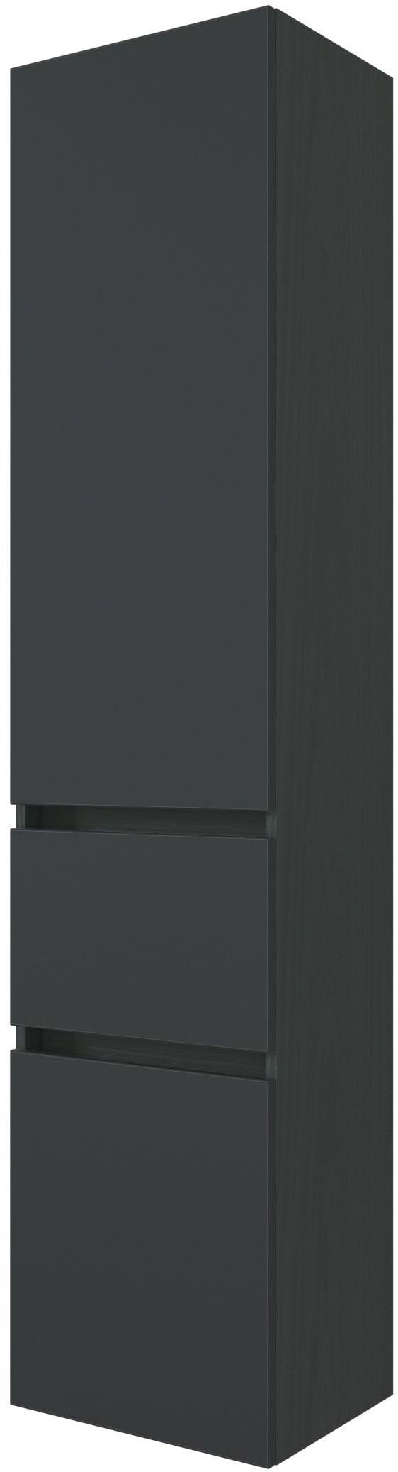 welltime Seitenschrank "Baabe", 40 cm breit, Softclose-Funktion, viel Stauraum