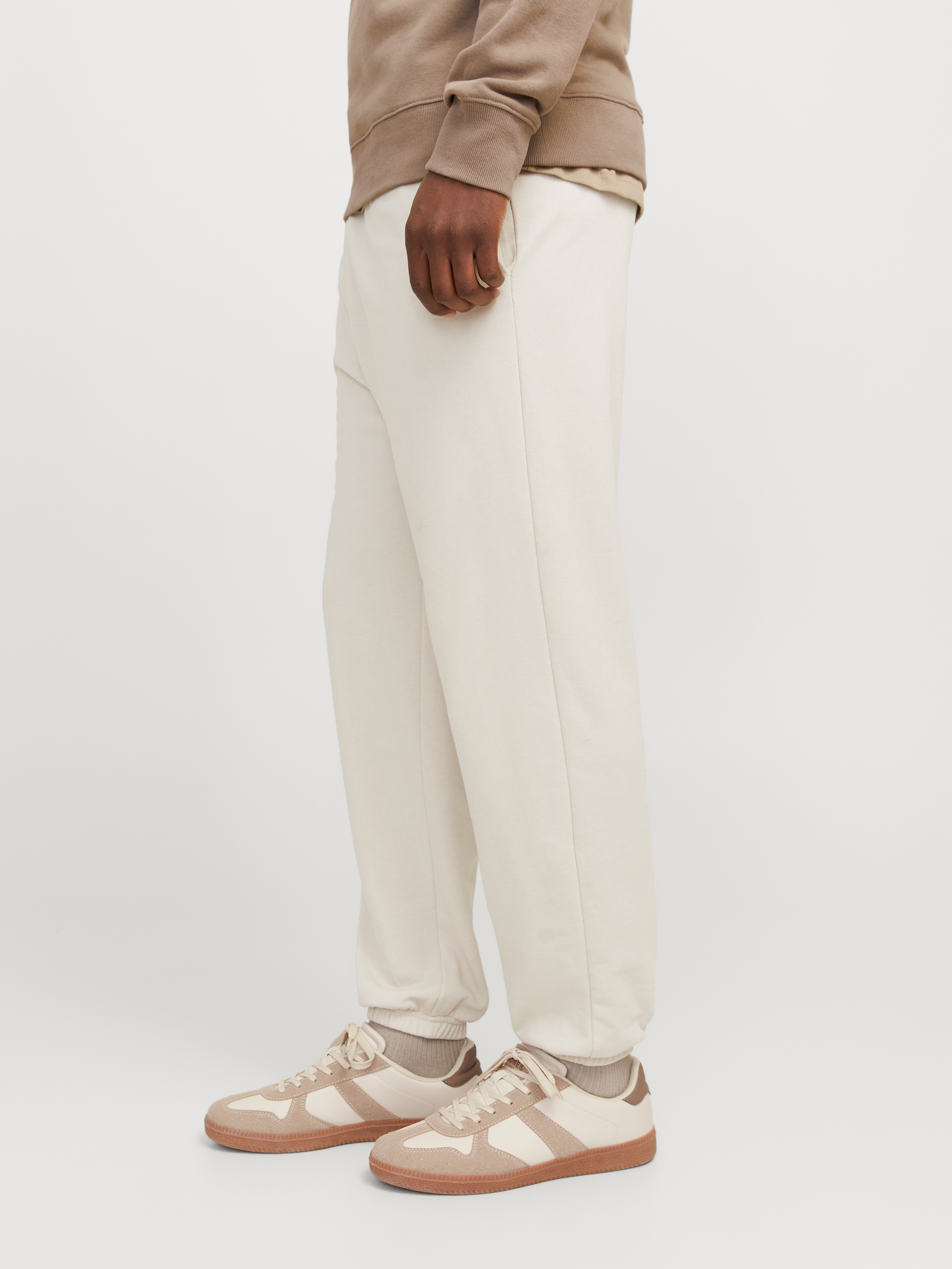 Thumbnail - Jack & Jones Sweathose "JPSTGORDON mit Kordel und elastischem Bund" unifarben, modisch, regular fit, Baumwollmischung