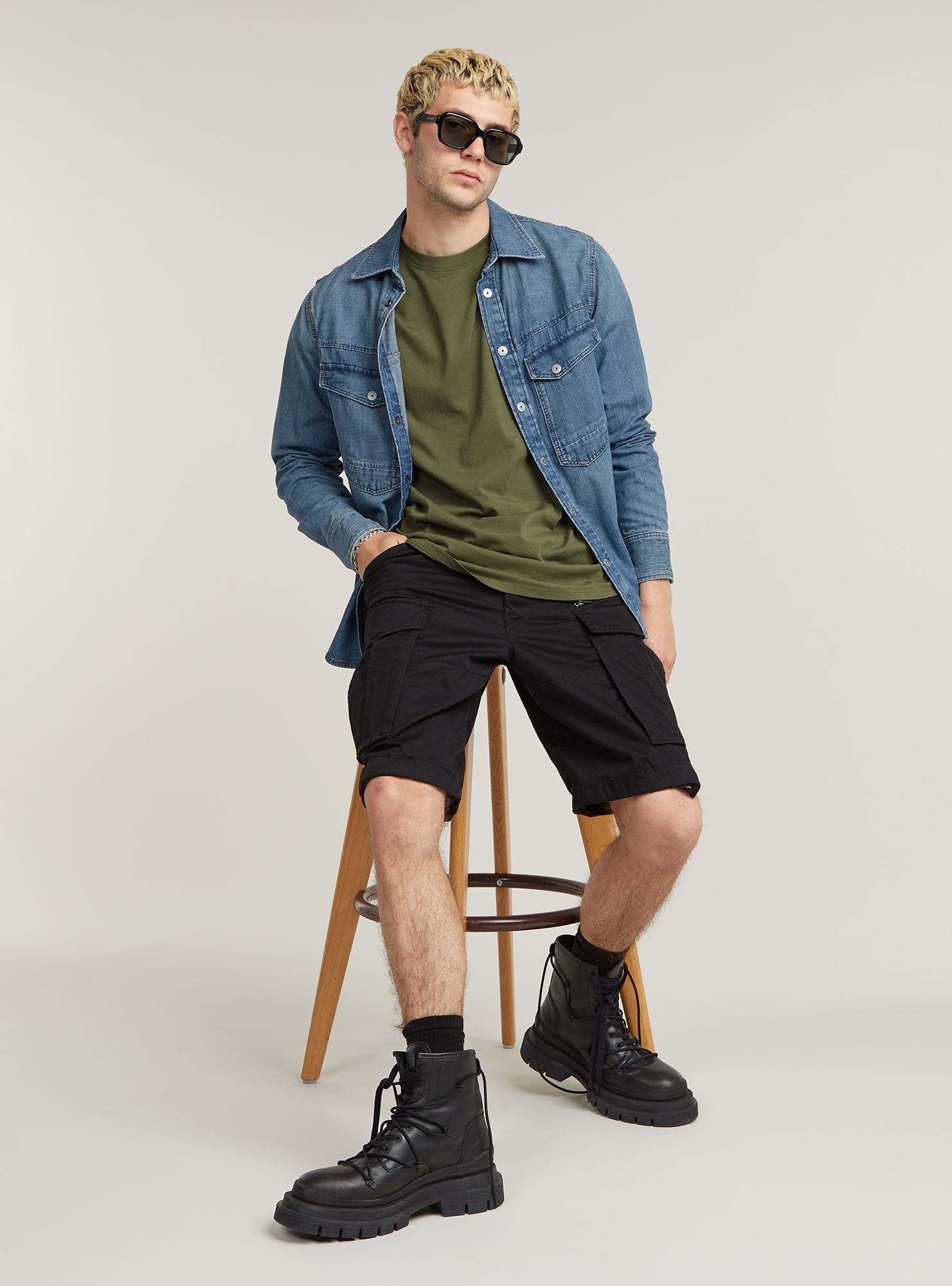 G-STAR Cargohose »Rovic Zip Relaxed Shorts«