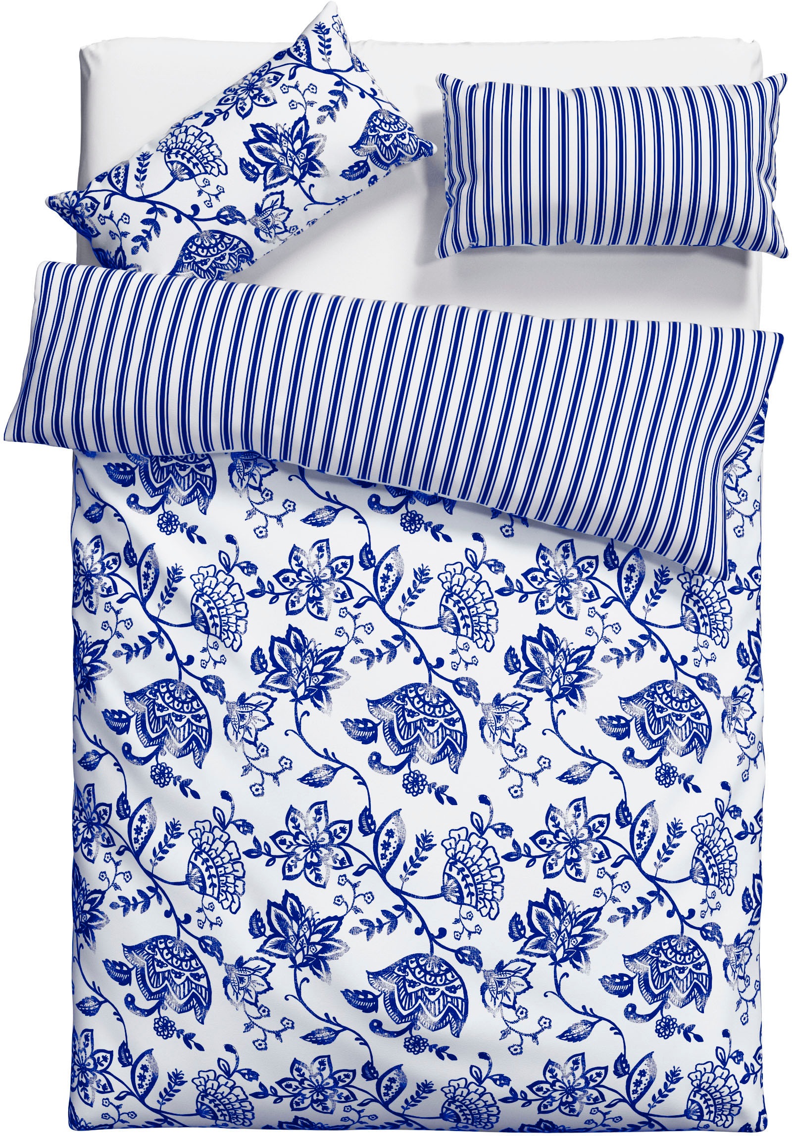 andas Bettwäsche "Nordby" 2 tlg. Bettwäsche aus Baumwolle, skandinavisches günstig online kaufen