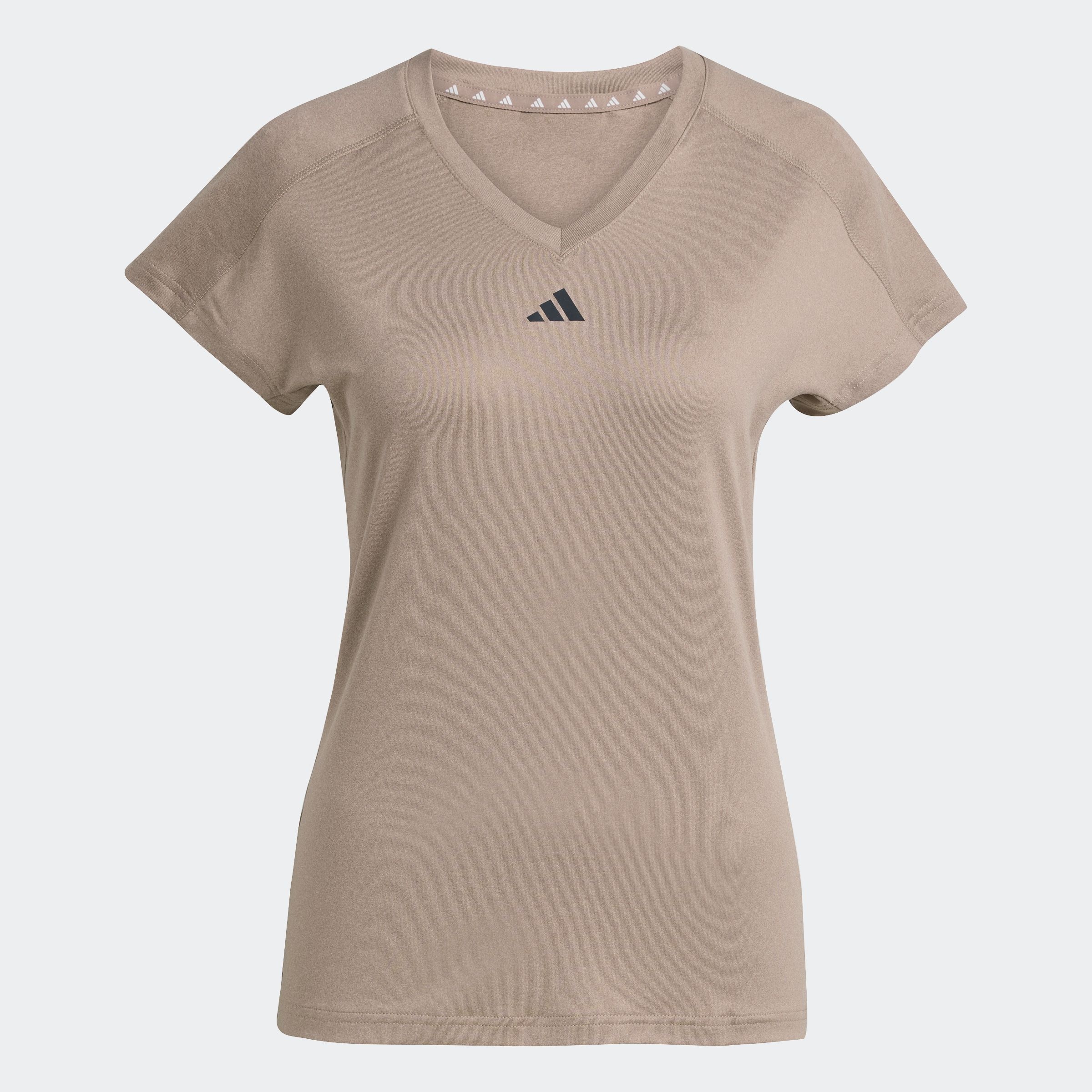 adidas Performance T-Shirt »TR-ES MIN T«, Trainingsshirt, feuchtigkeitsabsorbierend mit V Ausschnitt