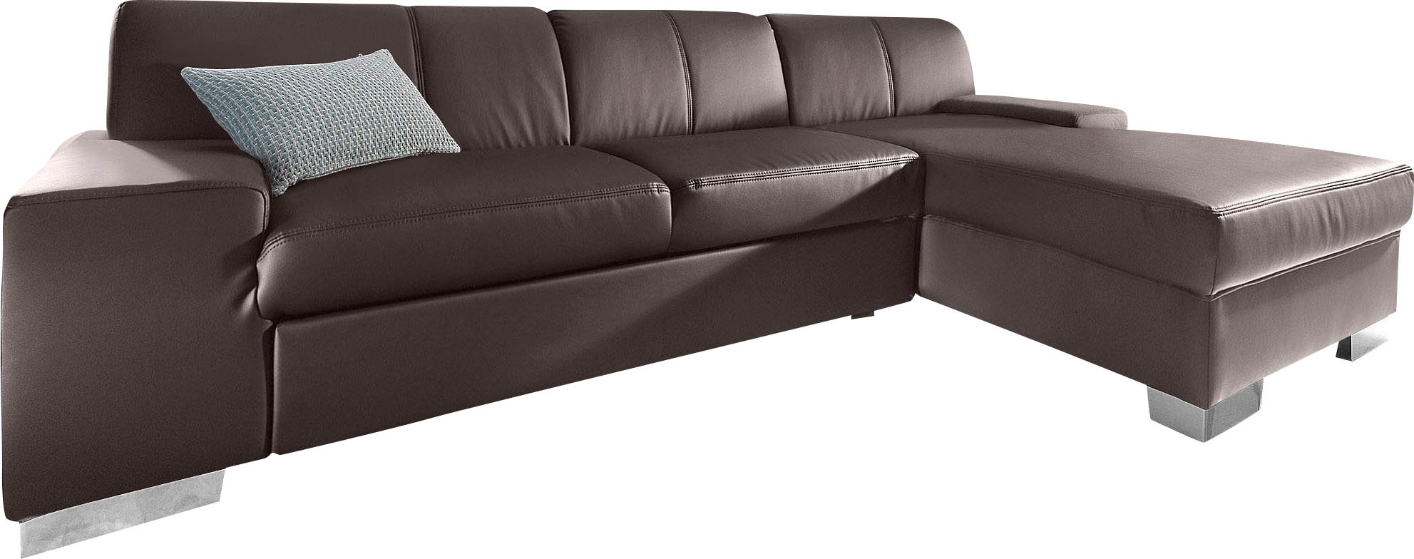 DOMO collection Ecksofa "Star, zeitlose Formensprache, elegante Optik, L-Fo günstig online kaufen