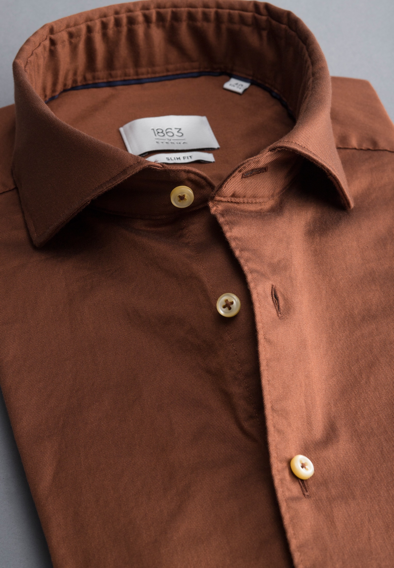 Eterna Langarmhemd »SLIM FIT«, EASY IRON (bügelleicht)