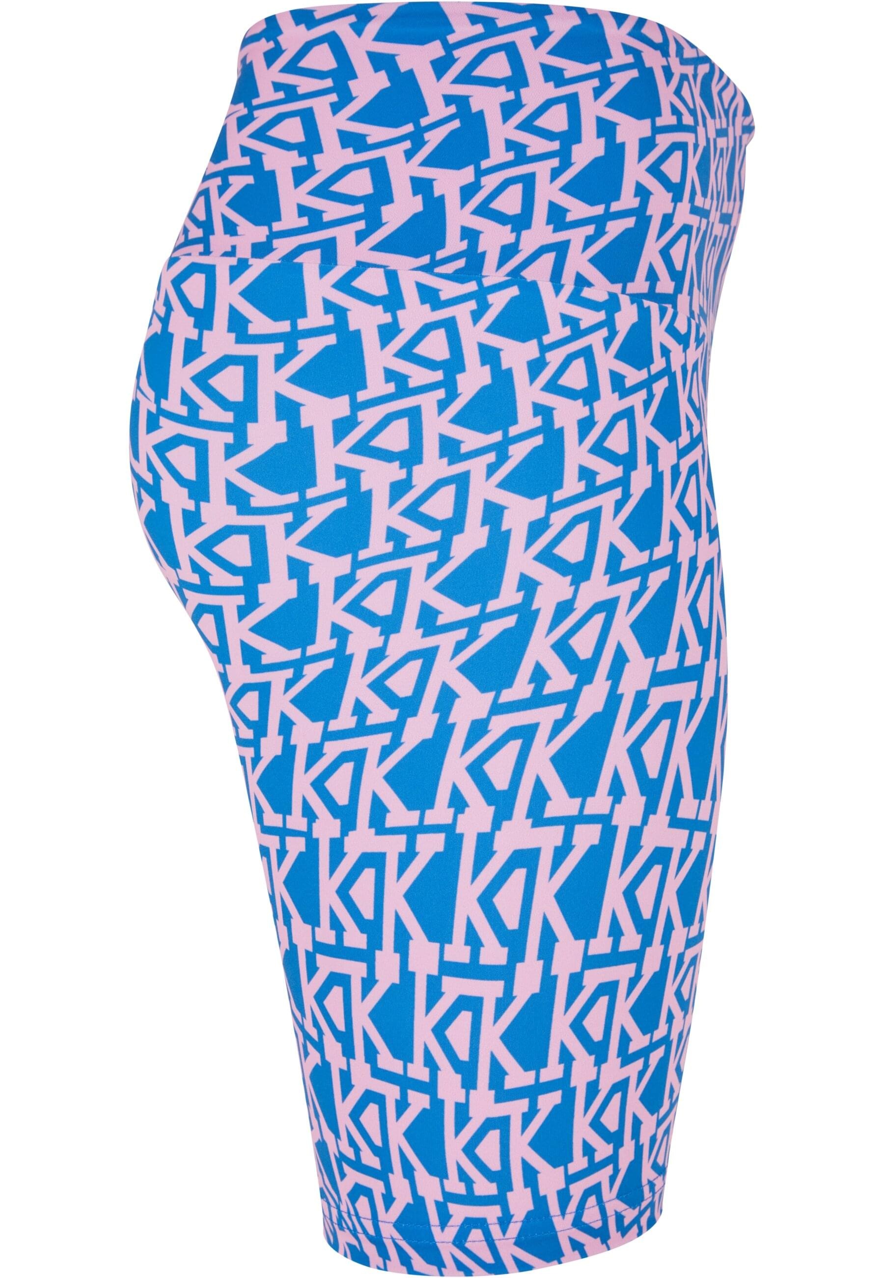 Karl Kani Leggings »Karl Kani Damen KW232-027-2 KK Woven Signature Psychedelic Biker«, (1 tlg.)