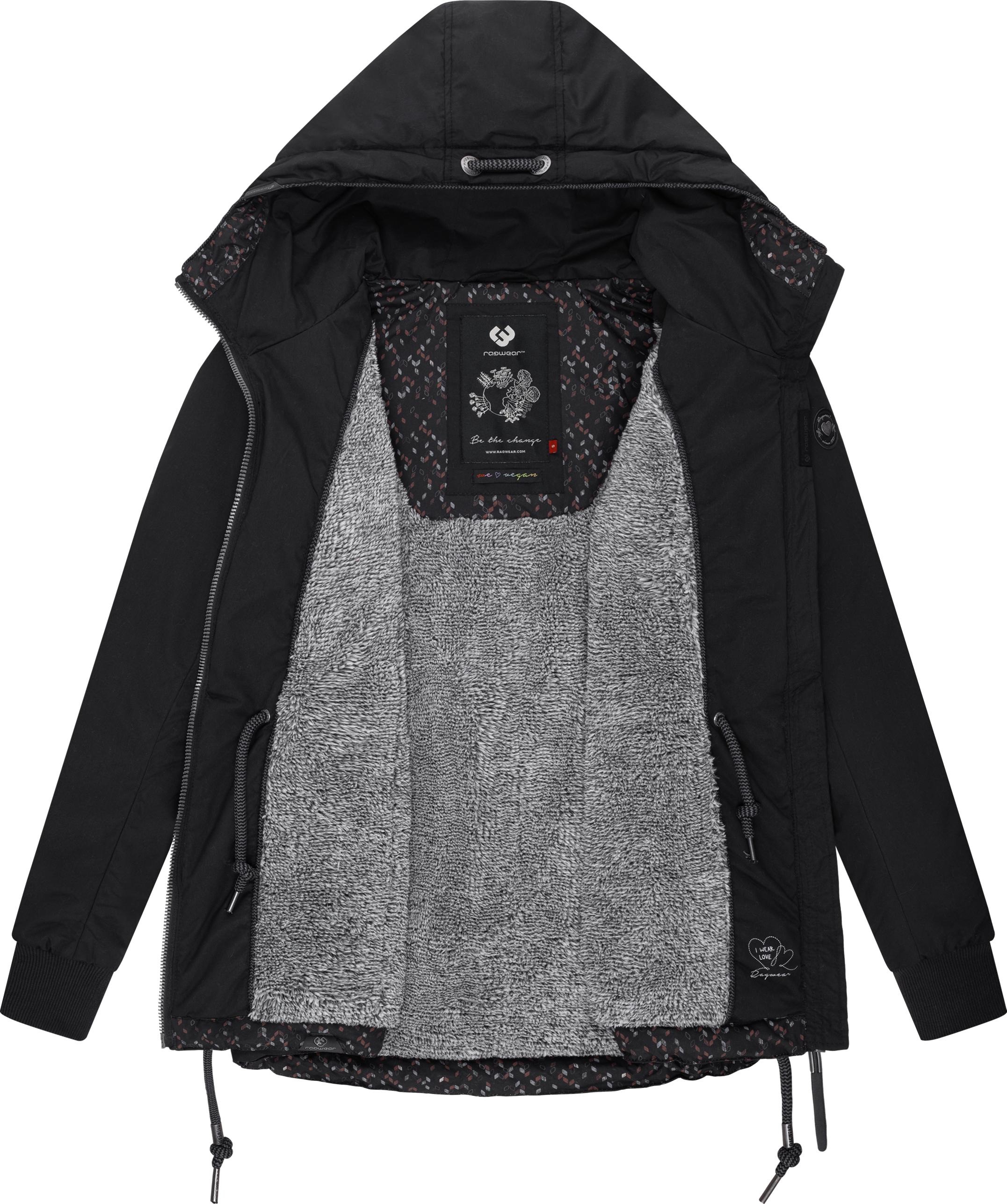 Ragwear Winterjacke »YM-Danka«, mit Kapuze, stylische Winter Outdoorjacke mit Kapuze