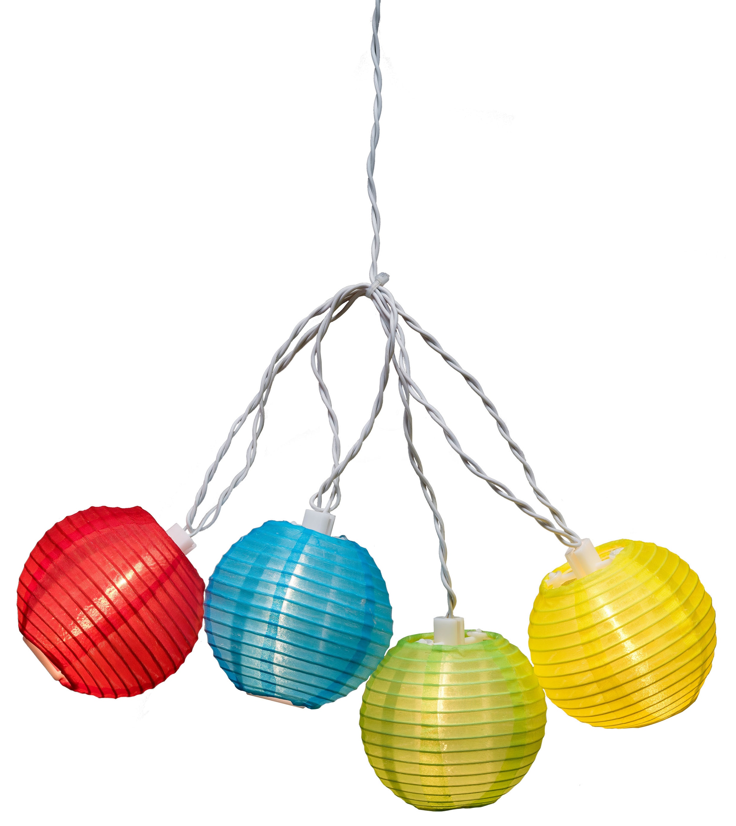 KONSTSMIDE LED-Lichterkette, 20 St.-flammig, LED Dekolichter, BAUR 20 | grüne/gelbe pinke/blaue/ Dioden Plastikreiskugeln