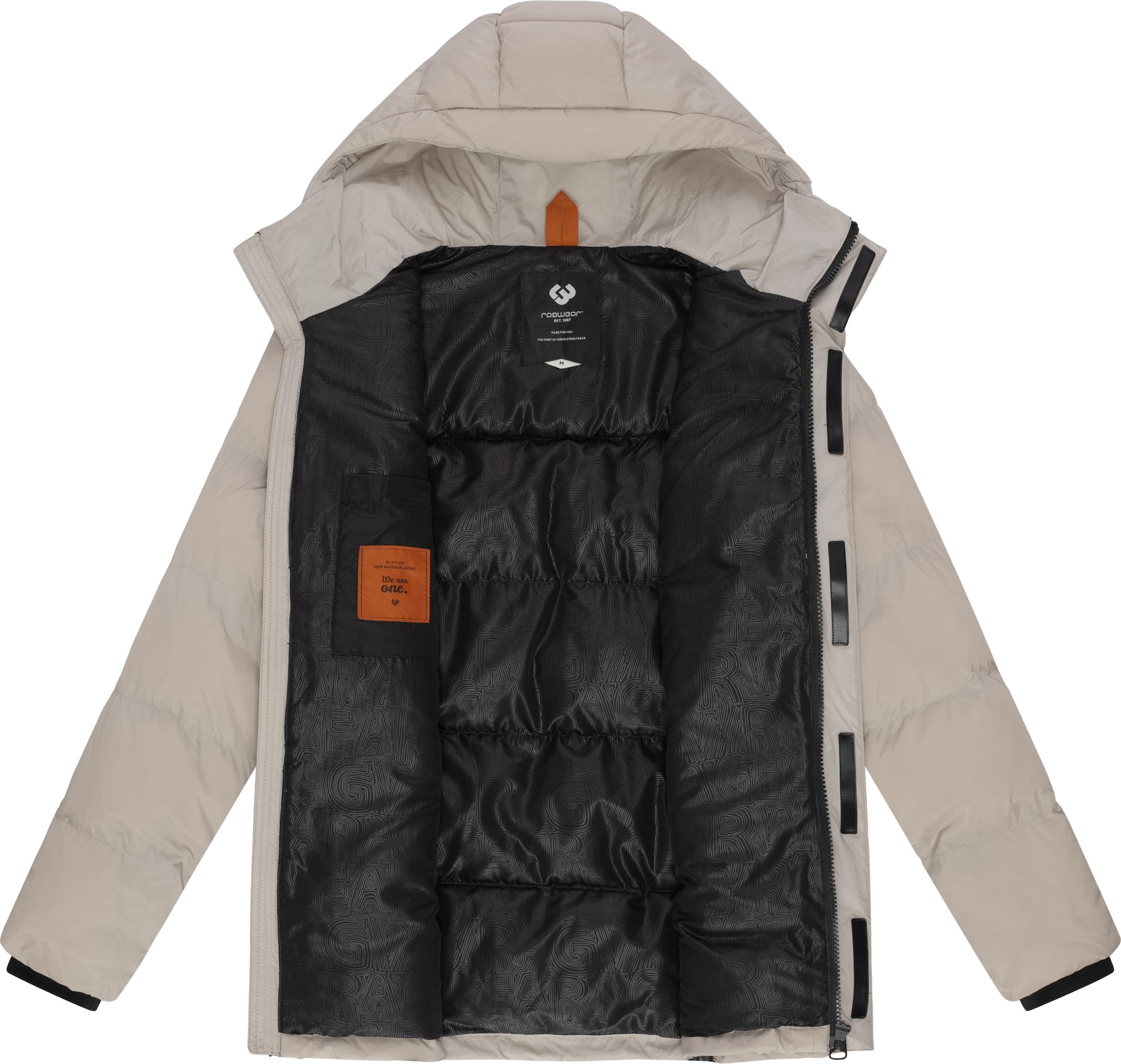 Ragwear Steppjacke »Mikkesh« mit Kapuze Sportliche Herren Winterjacke mit Kapuze
