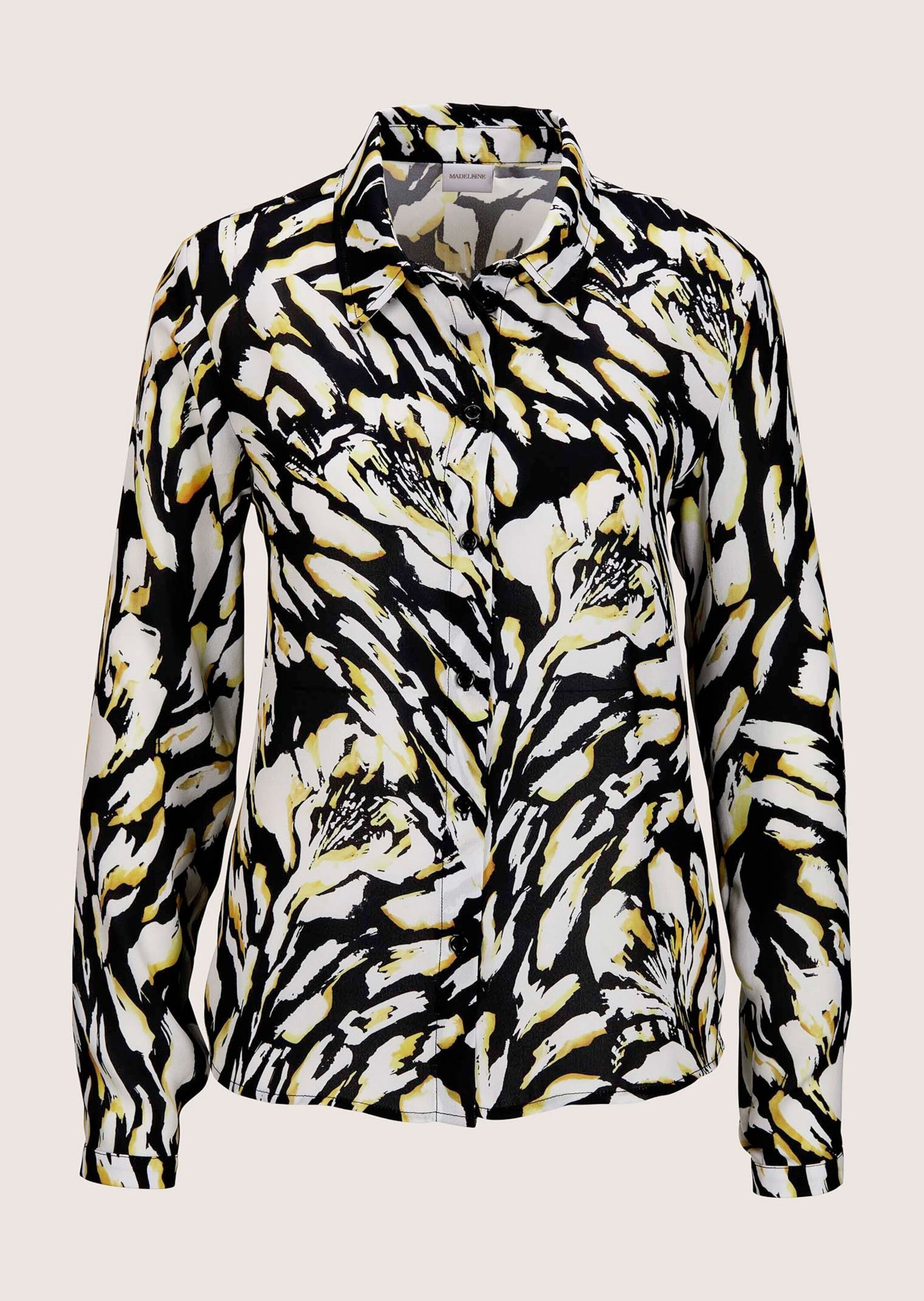MADELEINE Hemdbluse "Bluse Hemdbluse mit Unikat-Print" günstig online kaufen