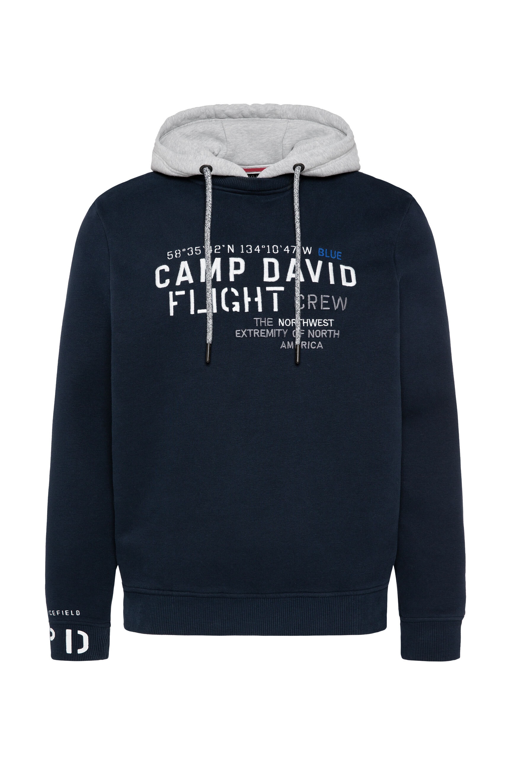 CAMP DAVID Kapuzensweatshirt, mit Baumwolle