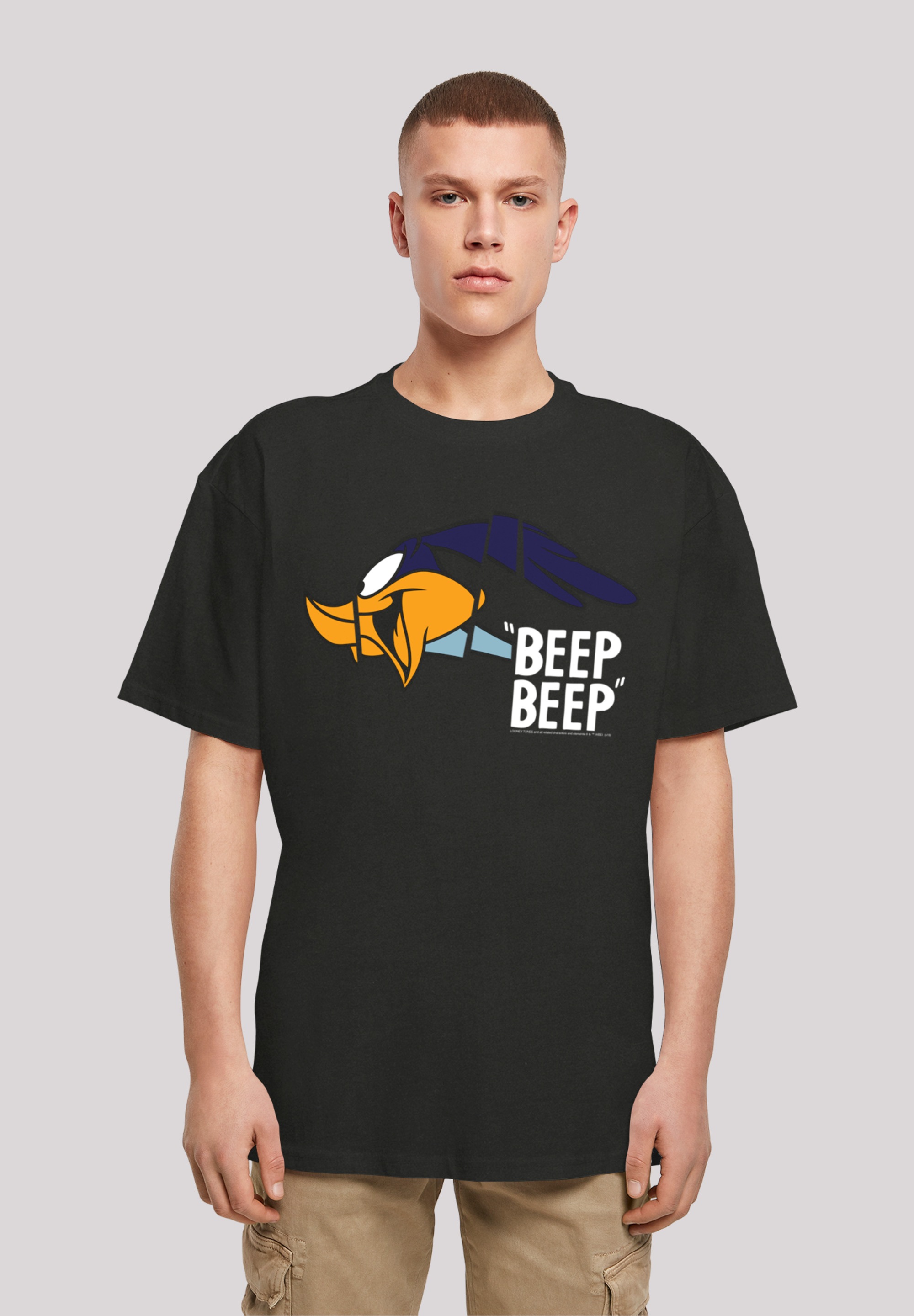 F4NT4STIC T-Shirt »Looney Tunes Road Runner Beep Beep«, Print