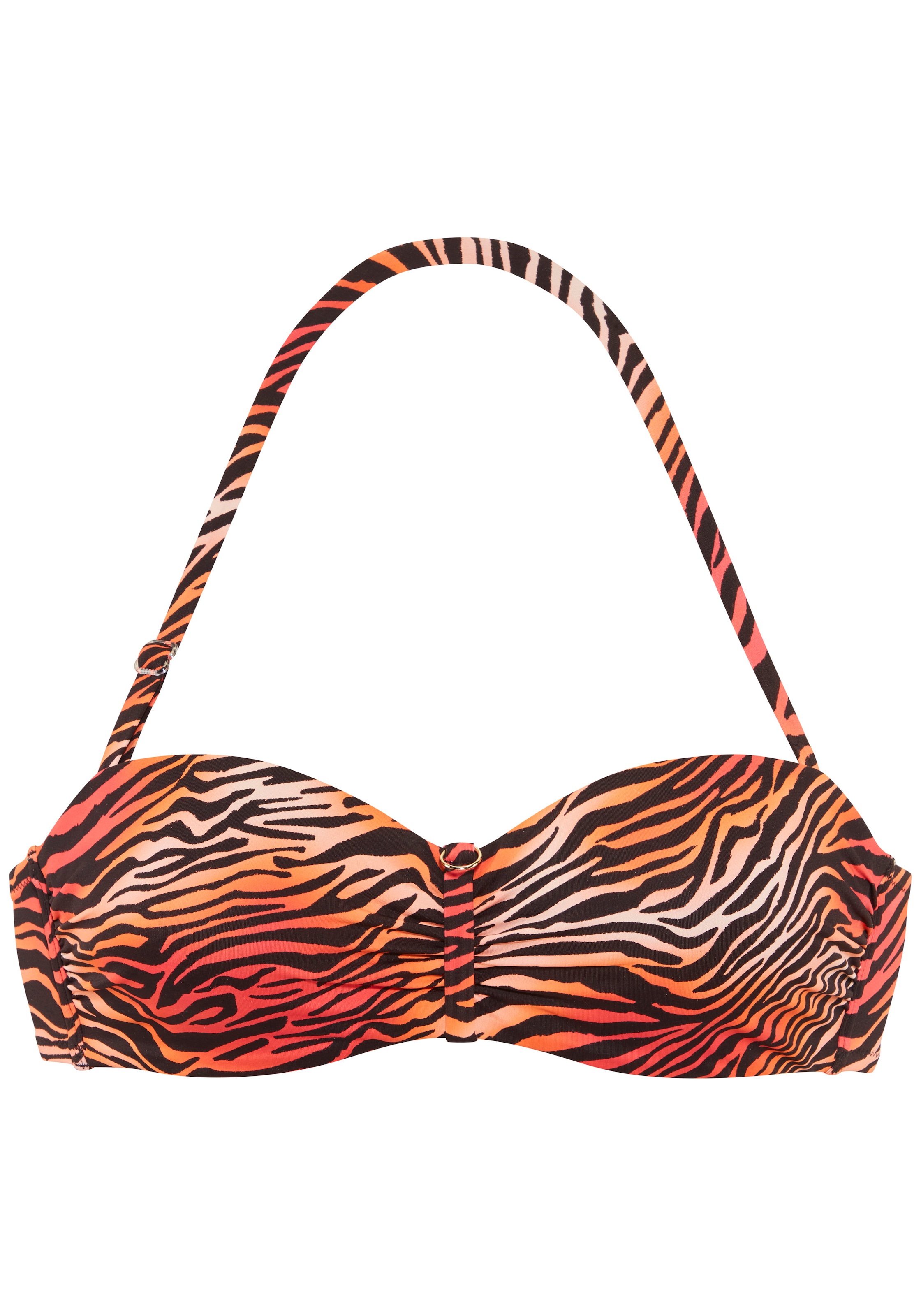 Bruno Banani Bügel-Bandeau-Bikini mit verschiedenen Tragevarianten