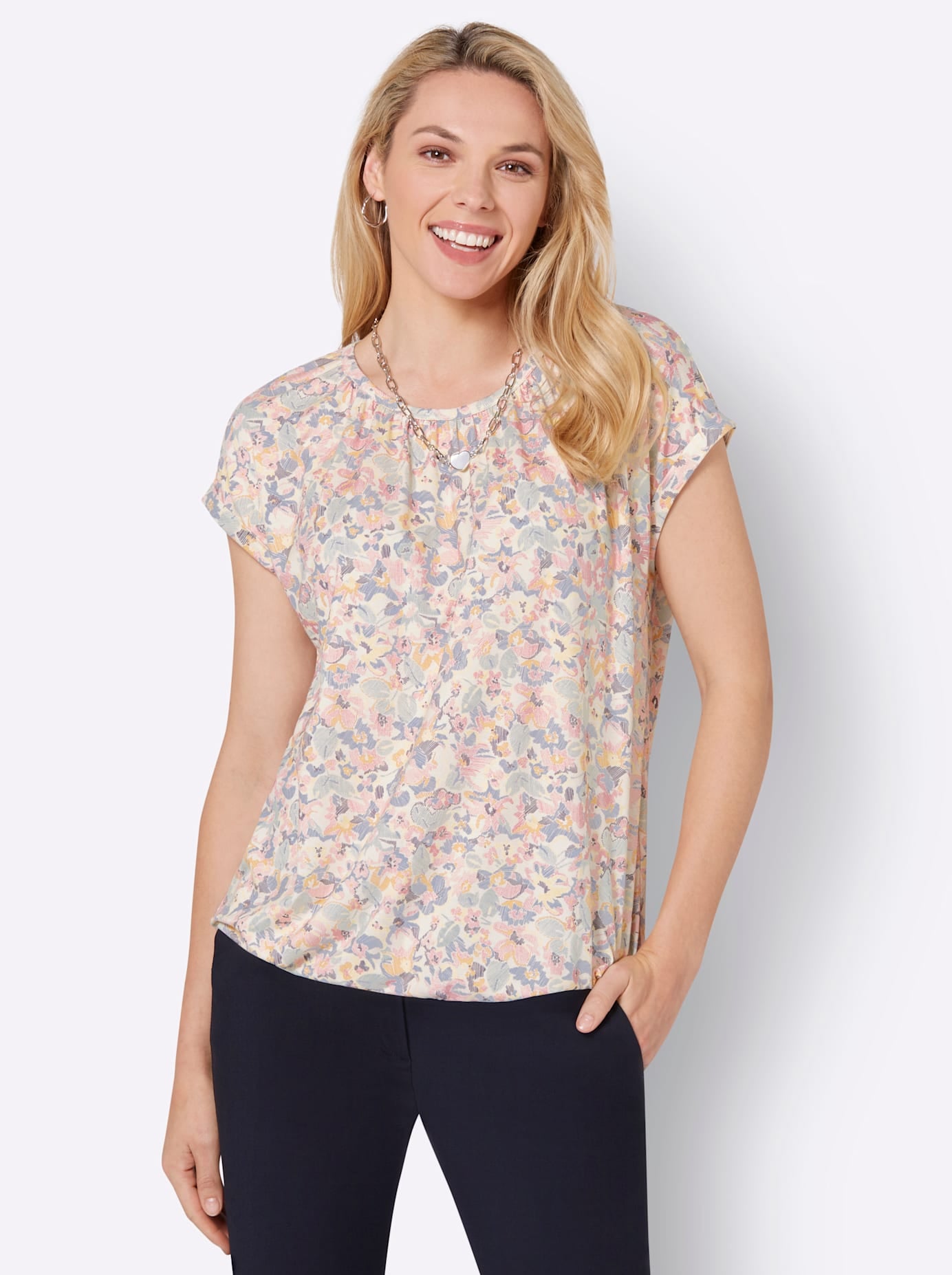 Inspirationen Rundhalsshirt "Druck-Shirt" 1 Stk. tlg. günstig online kaufen