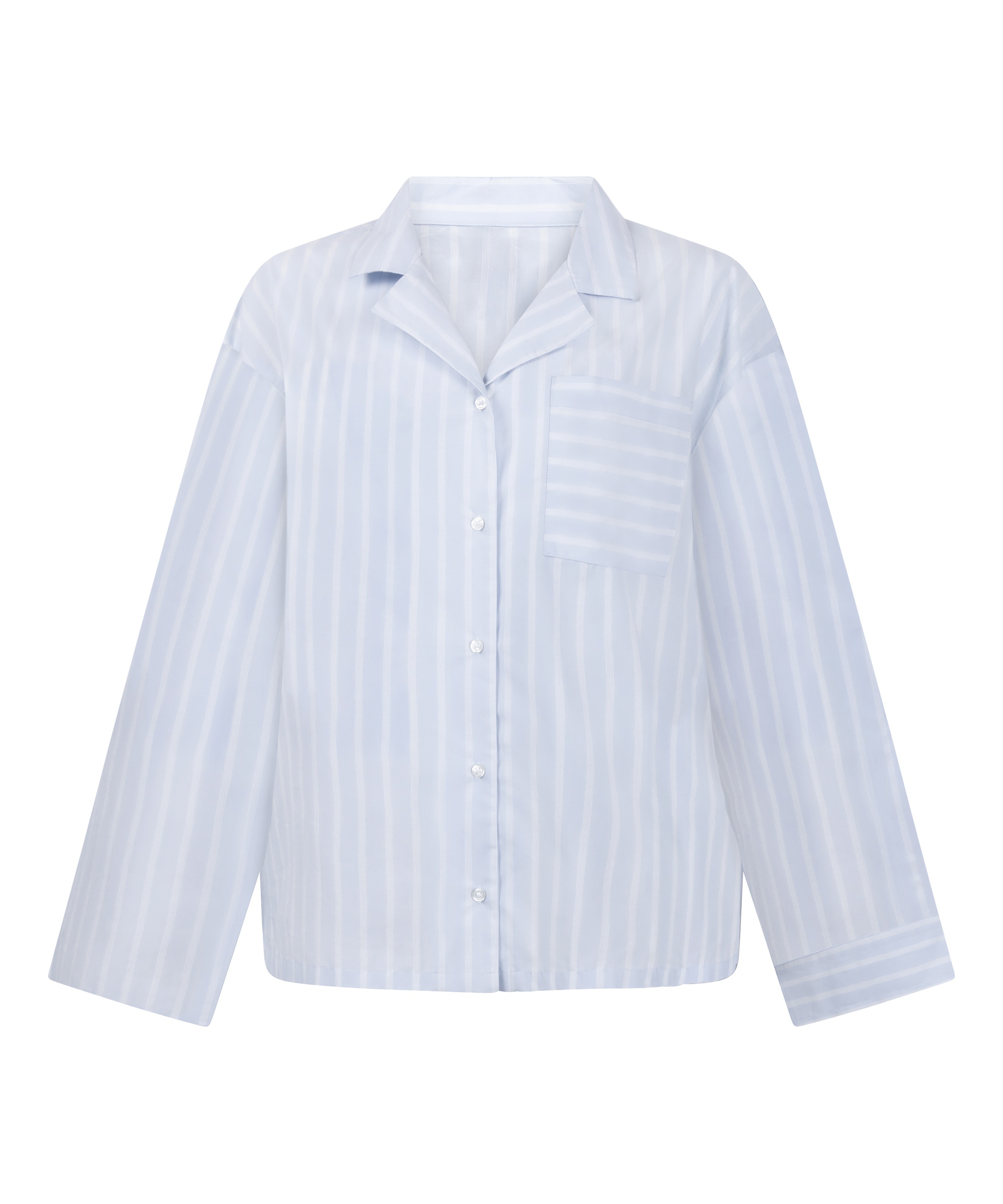 Hunkemöller Pyjama »Gestreifte Jacke aus gewebter Baumwolle«