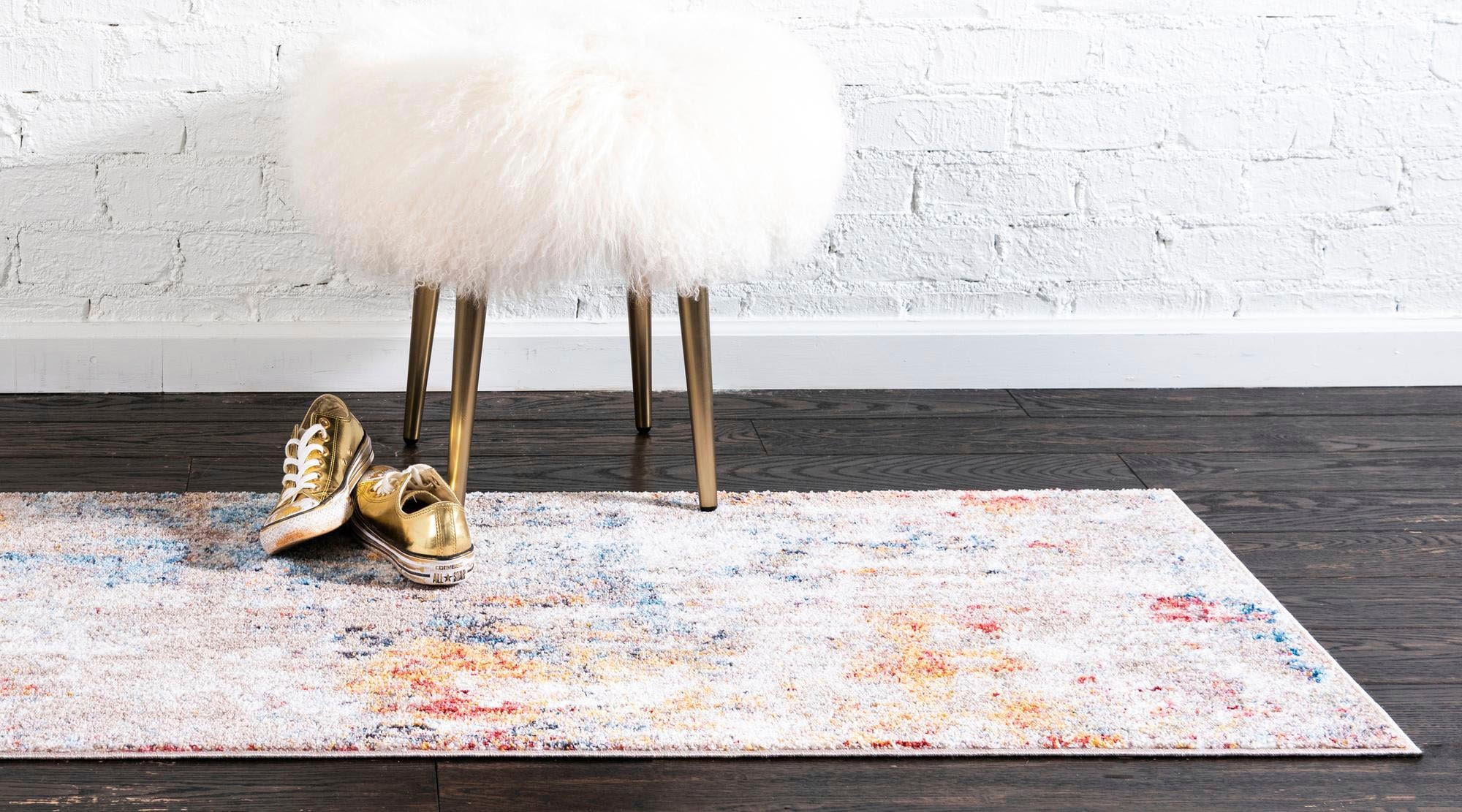 Myflair Möbel & Accessoires Läufer »Coloured«, rechteckig, 8 mm Höhe, Teppich-Läufer, Kurzflor, gewebt, modernes Design