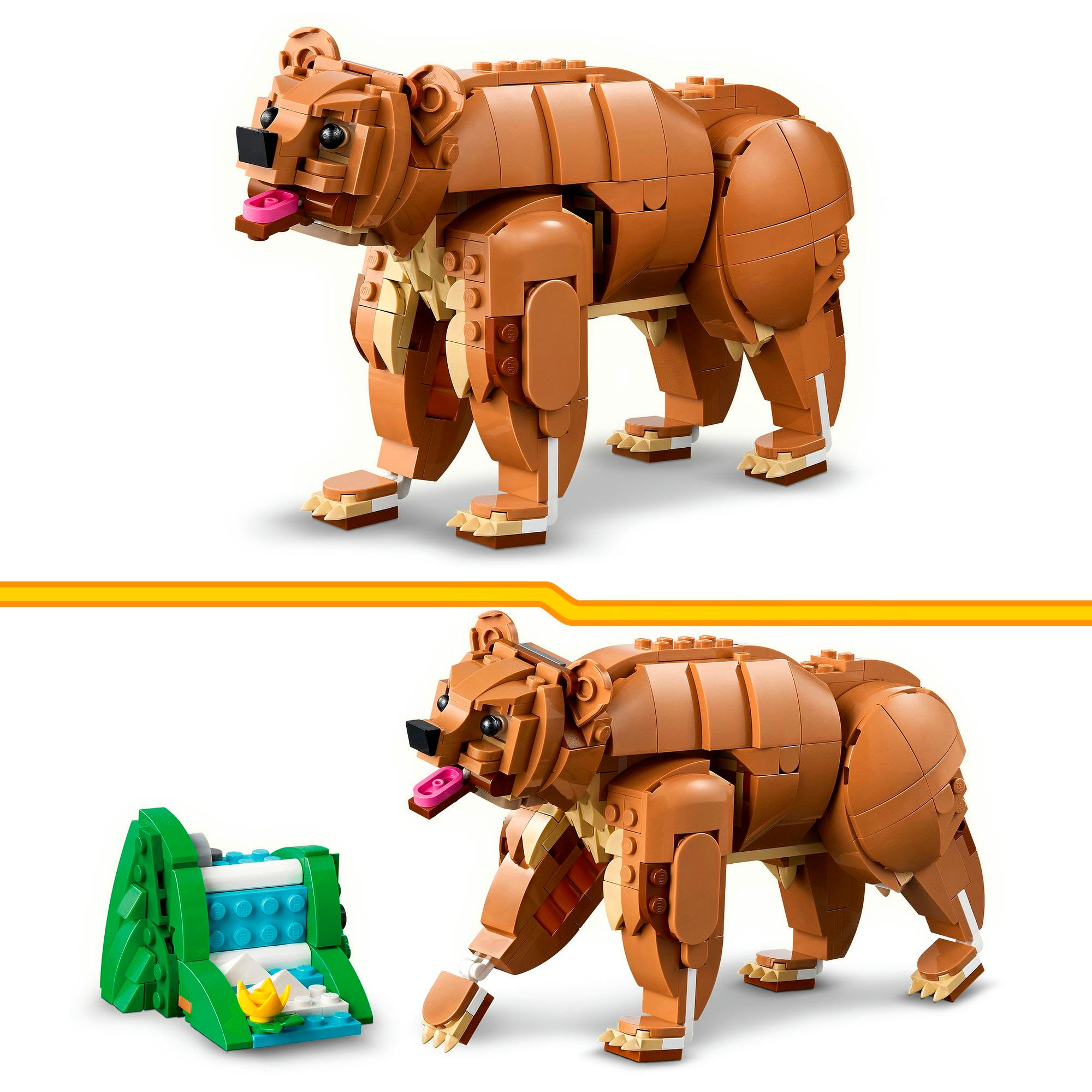LEGO® Konstruktionsspielsteine »Prächtiges Ross (31166), LEGO LEGO Creator«, (685 St.), Made in Europe