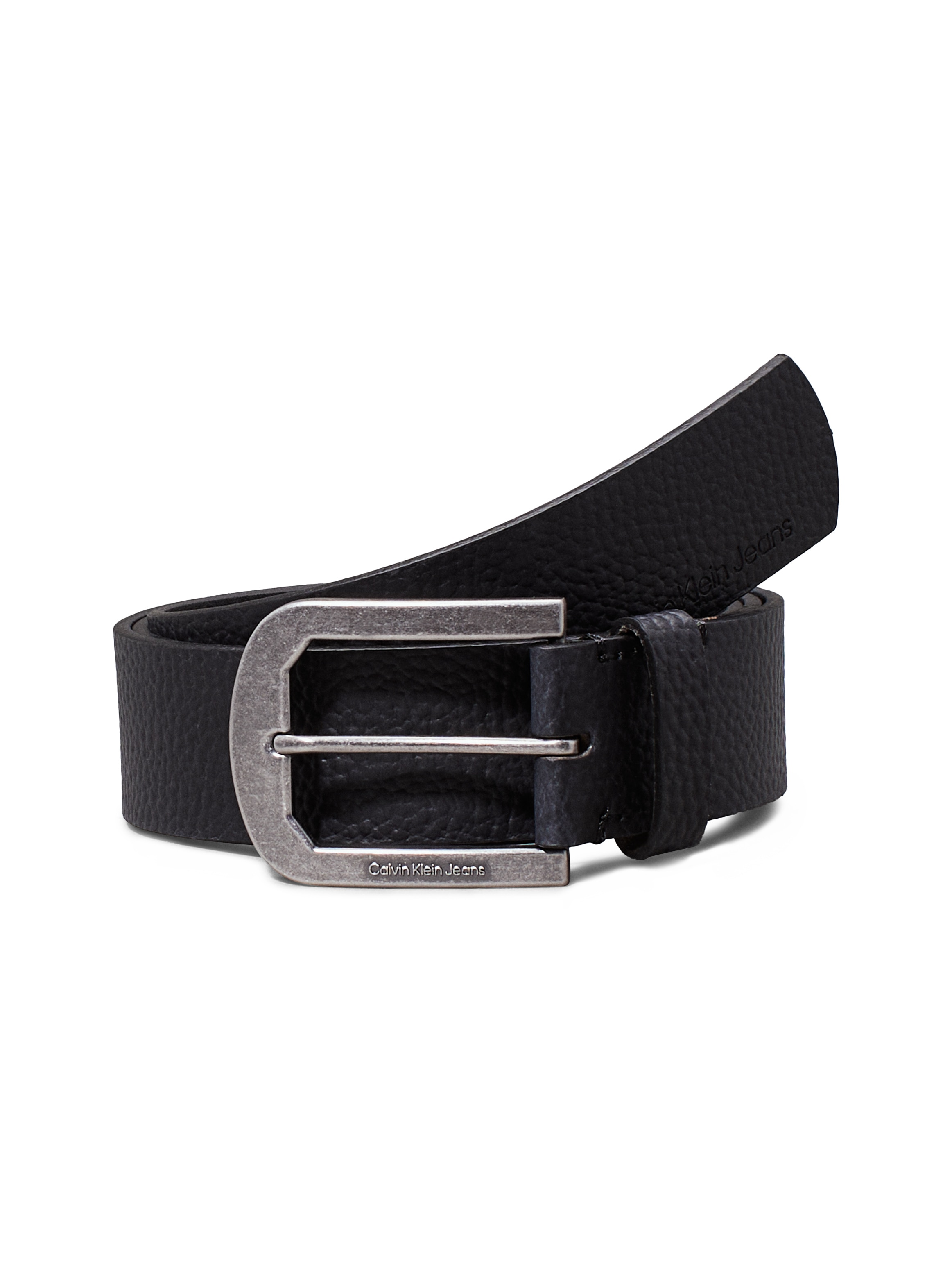 Calvin Klein Jeans Ledergürtel »CLASSIC PIN BUCKLE LTHR BELT35MM«, mit Logoprägung
