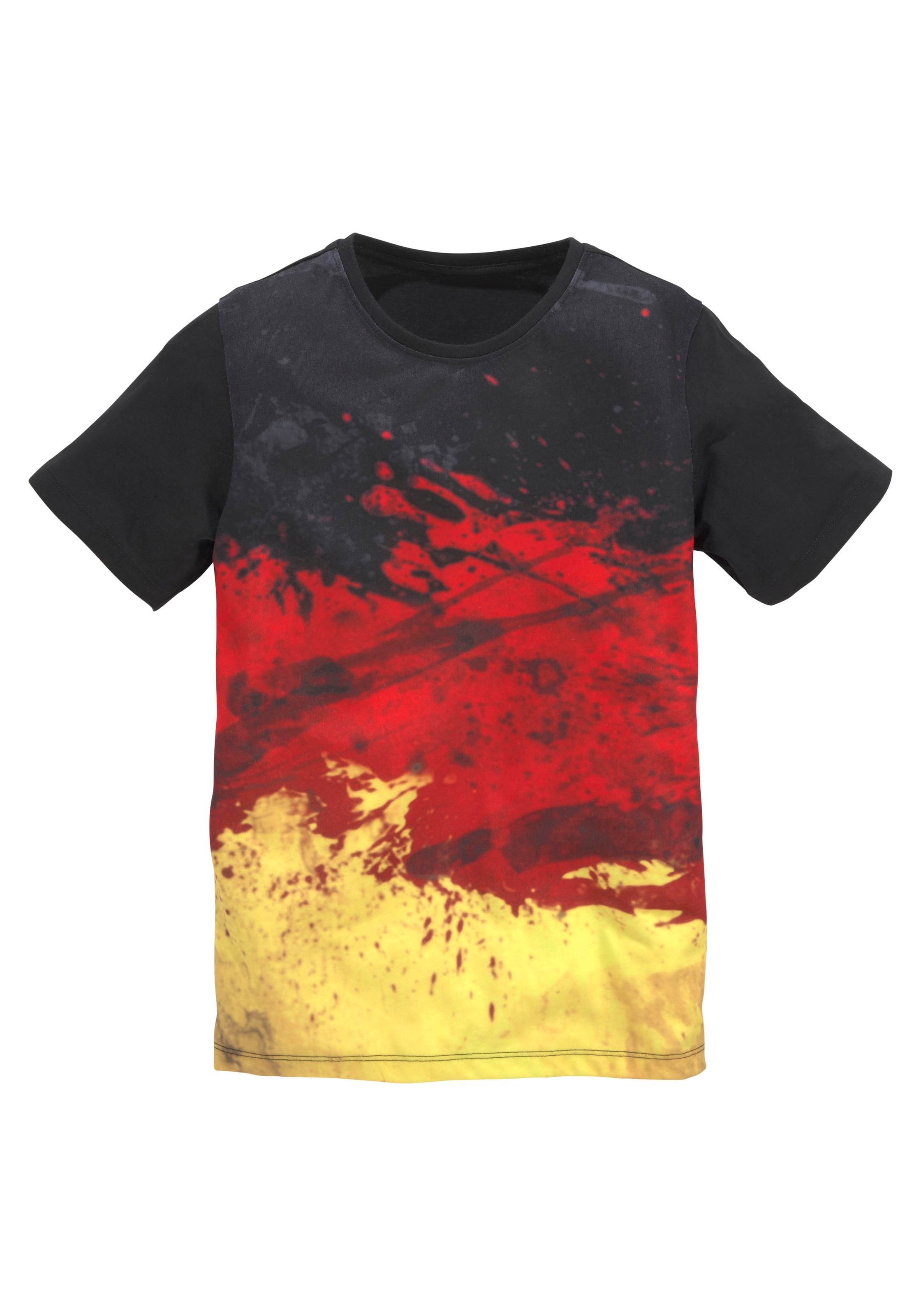 KIDSWORLD T-Shirt im online leuchtenden - | BAUR »Fanshirt Fotodruck kaufen Deutschland«