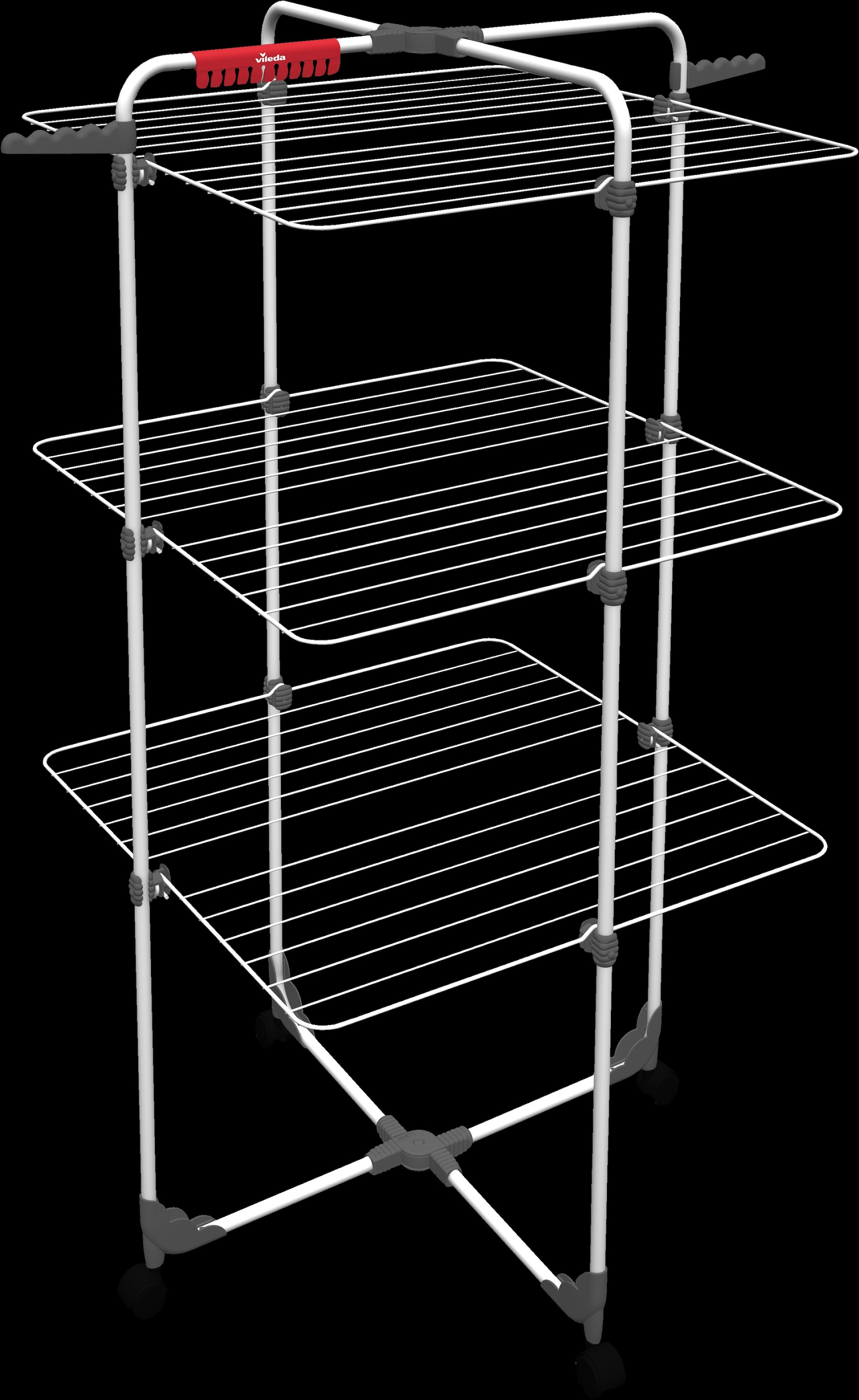 Vileda Wäscheständer »Vileda MIXER 3 Turmwäscheständer«, (1 tlg.), optimal für längere Wäschestücke
