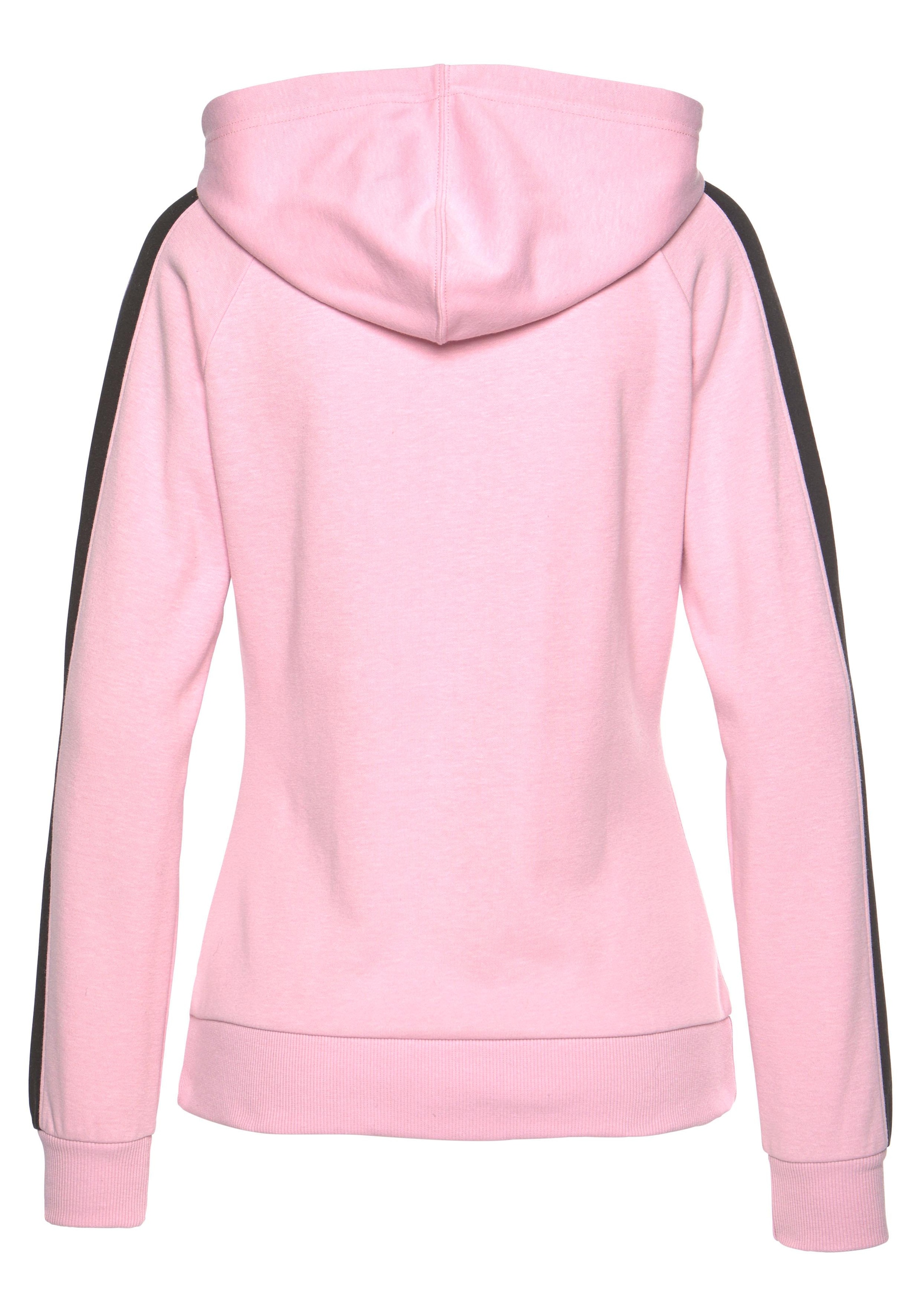 Bench. Loungewear Kapuzensweatshirt, mit Seitenstreifen und Kängurutasche, Loungewear
