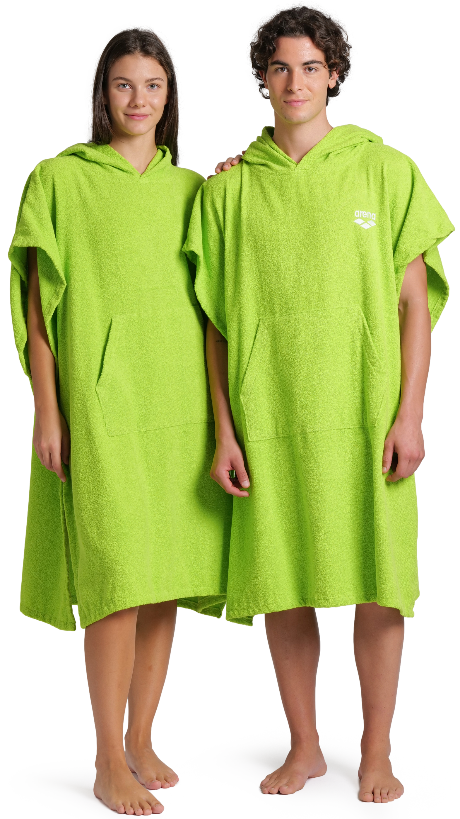 Arena Badeponcho "arena Unisex Baumwoll Poncho Bademantel" 1 Stk. Duschen, Strand, Sport, Schwimmbad, Sauna, Baumwolle, Unisex, bequem