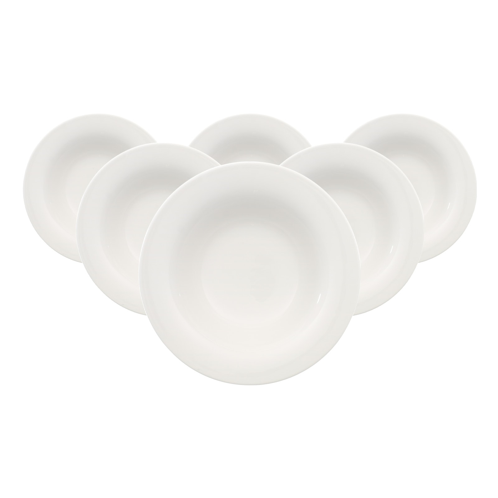 Villeroy & Boch Suppenteller "Suppenteller New Cottage Basic ø 23,1 cm 6er Set weiß"