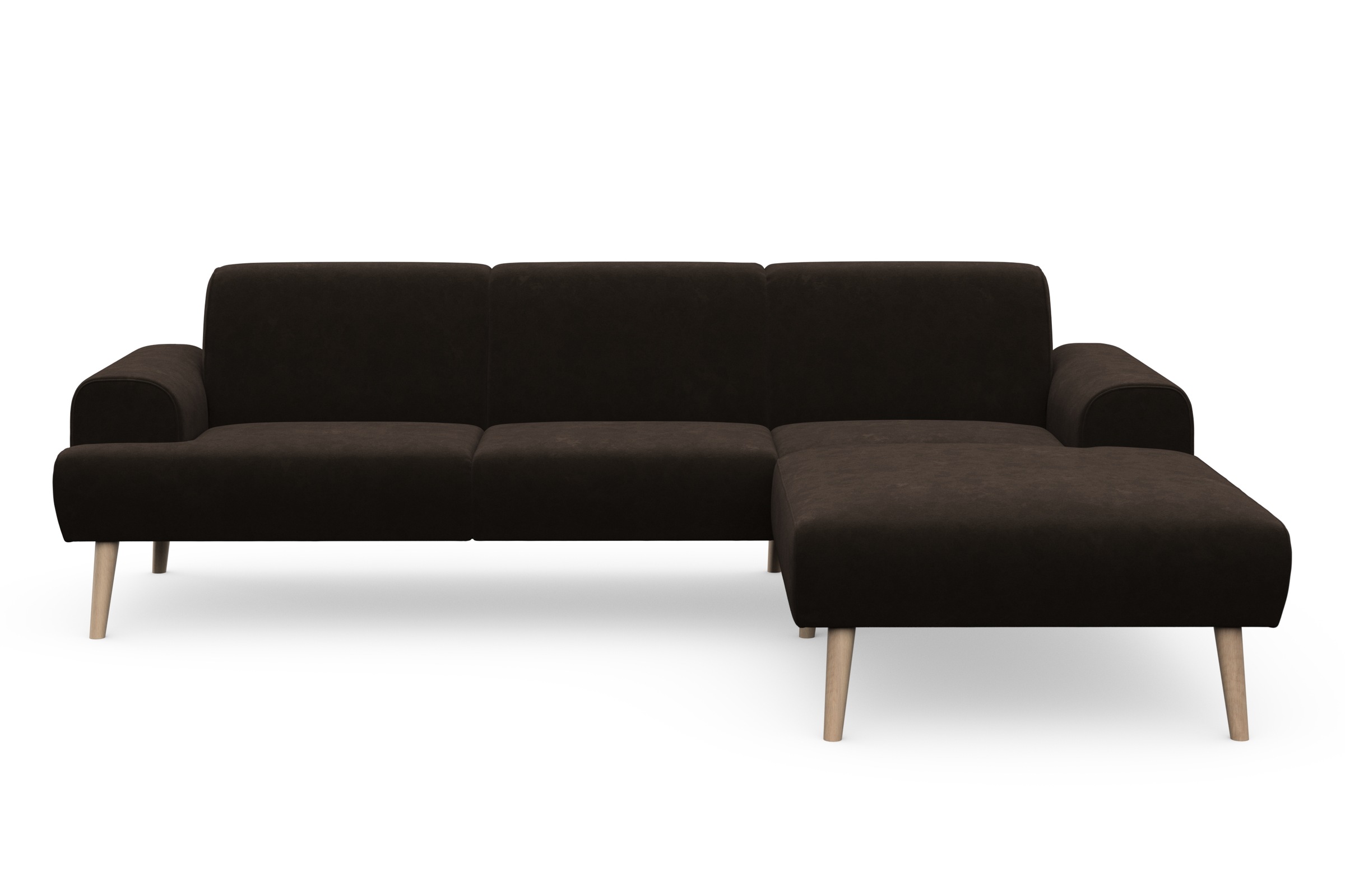 andas Ecksofa "Swift Scandic Design, Federkern für hohen Sitzkomfort, L-For günstig online kaufen