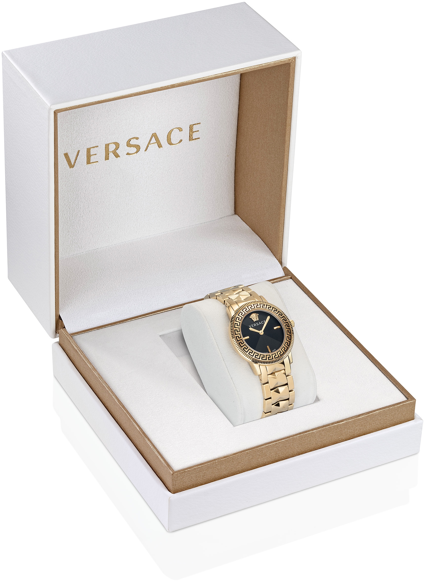 Versace Quarzuhr »V-TRIBUTE, VE2P00622«, Armbanduhr, Damenuhr, Saphirglas, Swiss Made