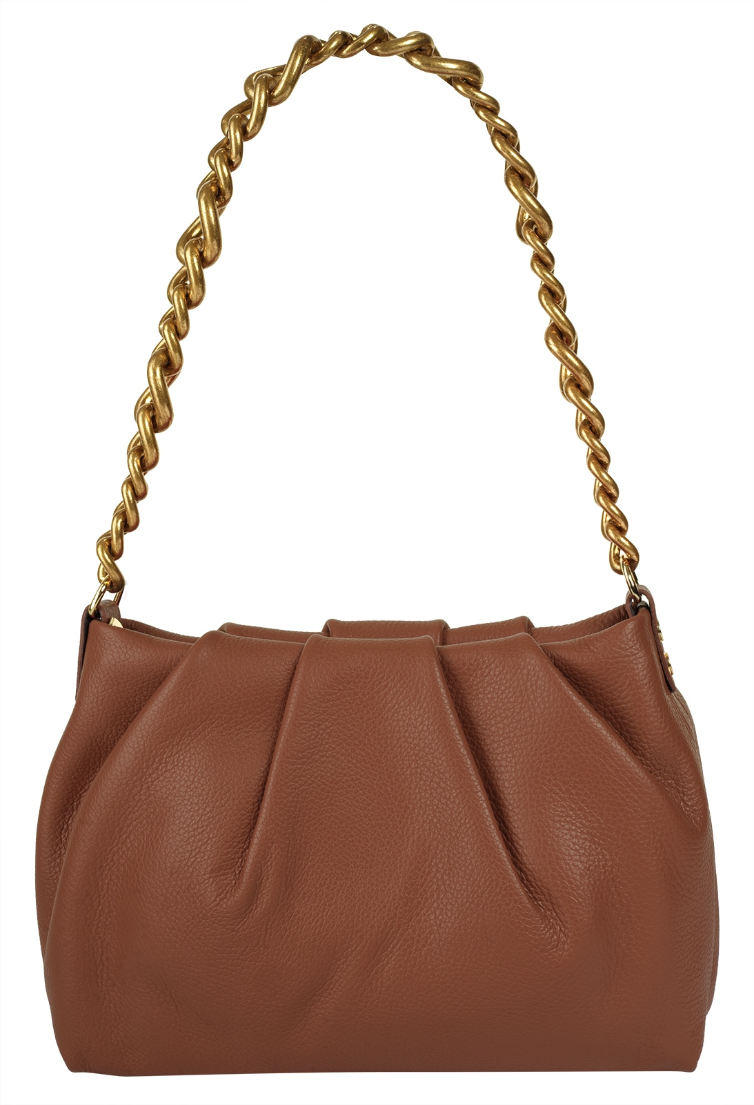 Samantha Look Umhängetasche echt Leder, Made in Italy