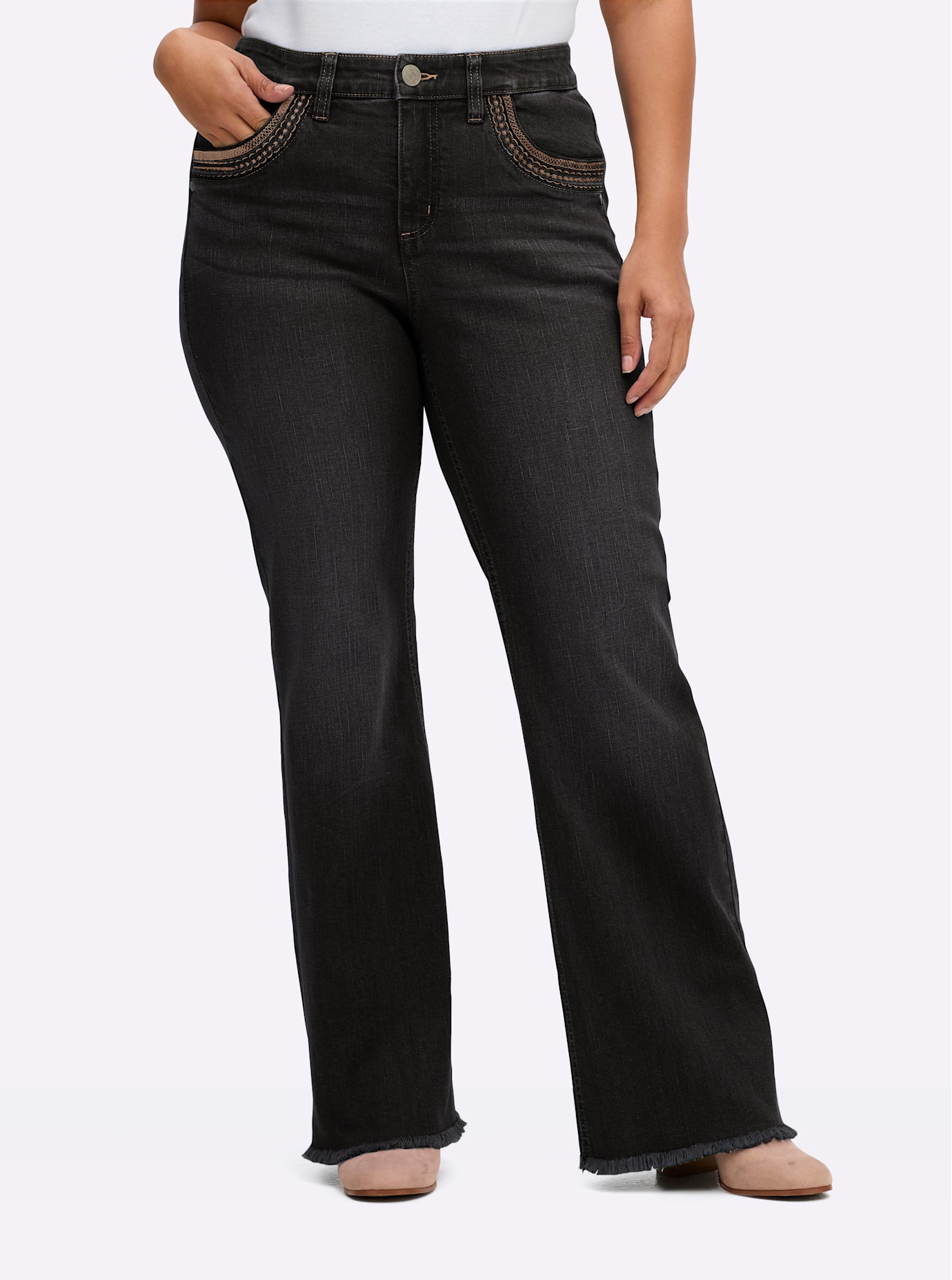 Sheego Bootcut-Jeans 1 Stk.