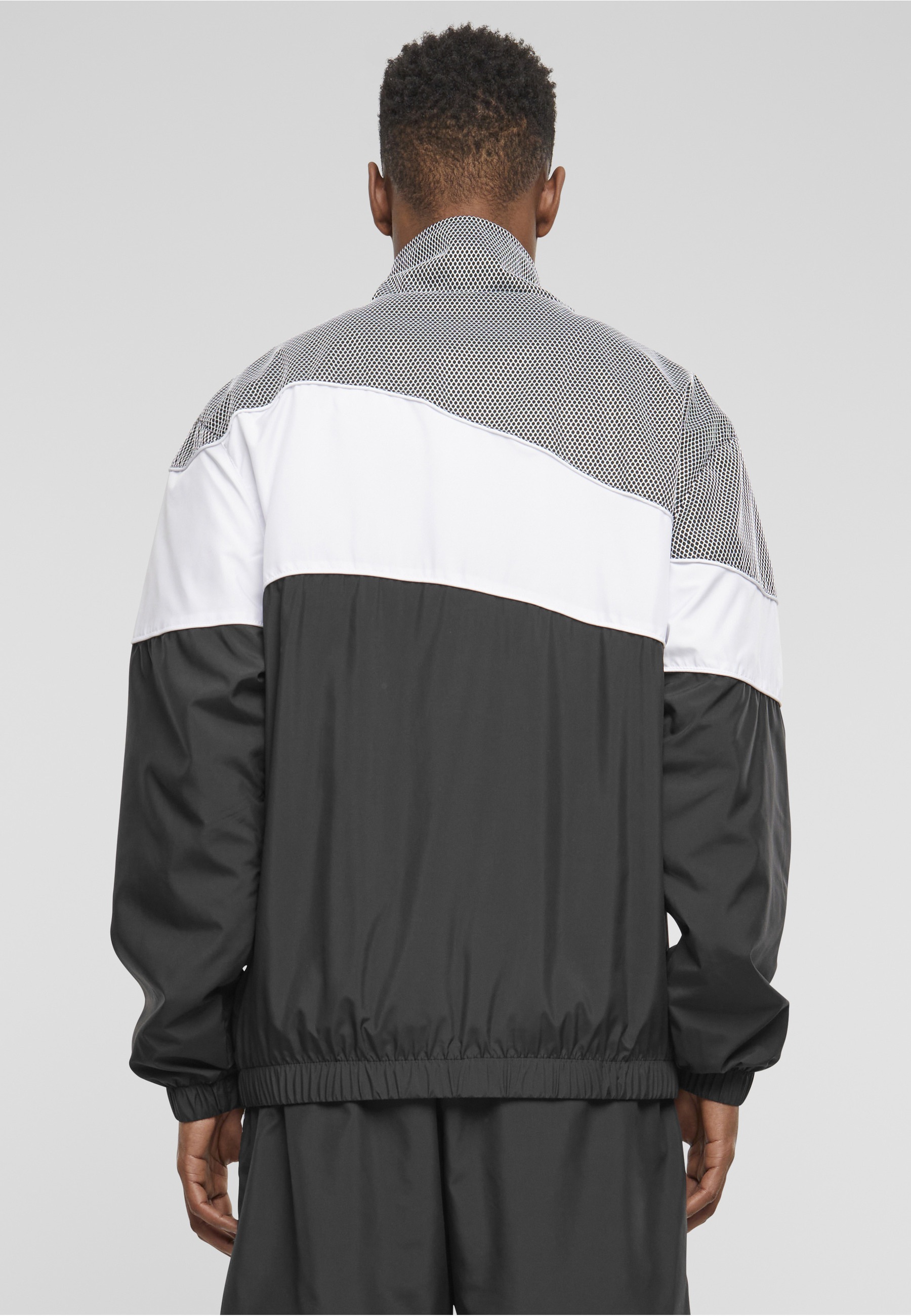 Karl Kani Trainingsjacke »Karl Kani Herren KM242-011-2 Wavy Retro Block Trackjacket« 1 Stk. tlg. ohne Kapuze