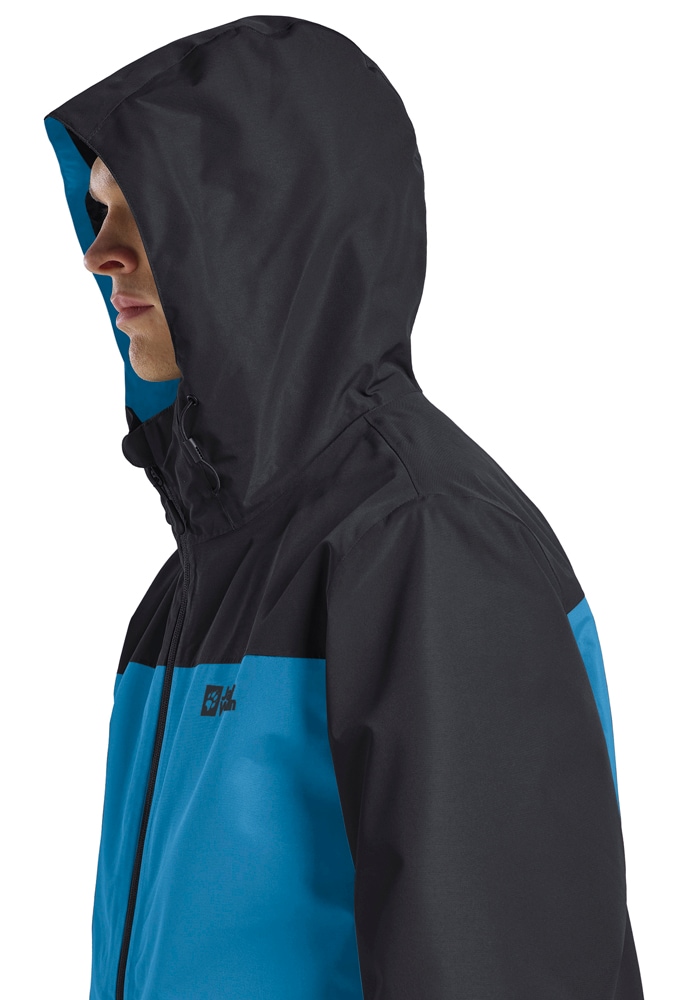 Jack Wolfskin 3-in-1-Funktionsjacke »MOONRISE 3IN1 JKT W«, mit Kapuze, 3in1, atmungsaktiv, Übergangsjacke