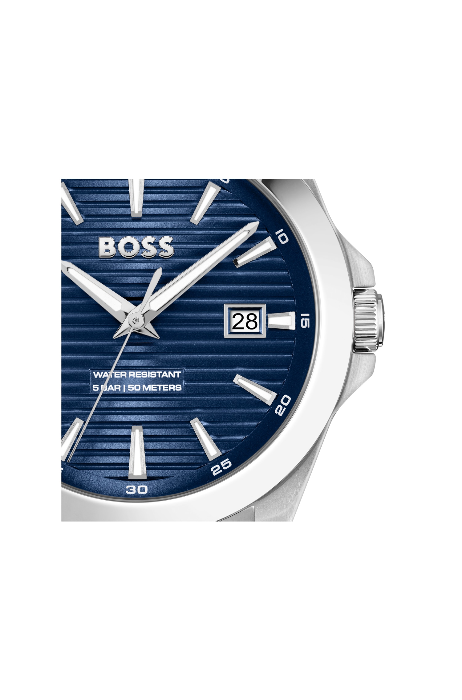 BOSS Quarzuhr »Strike Giftset« Armbanduhr, Herrenuhr, Edelstahlarmband, Ideal auch als Geschenk