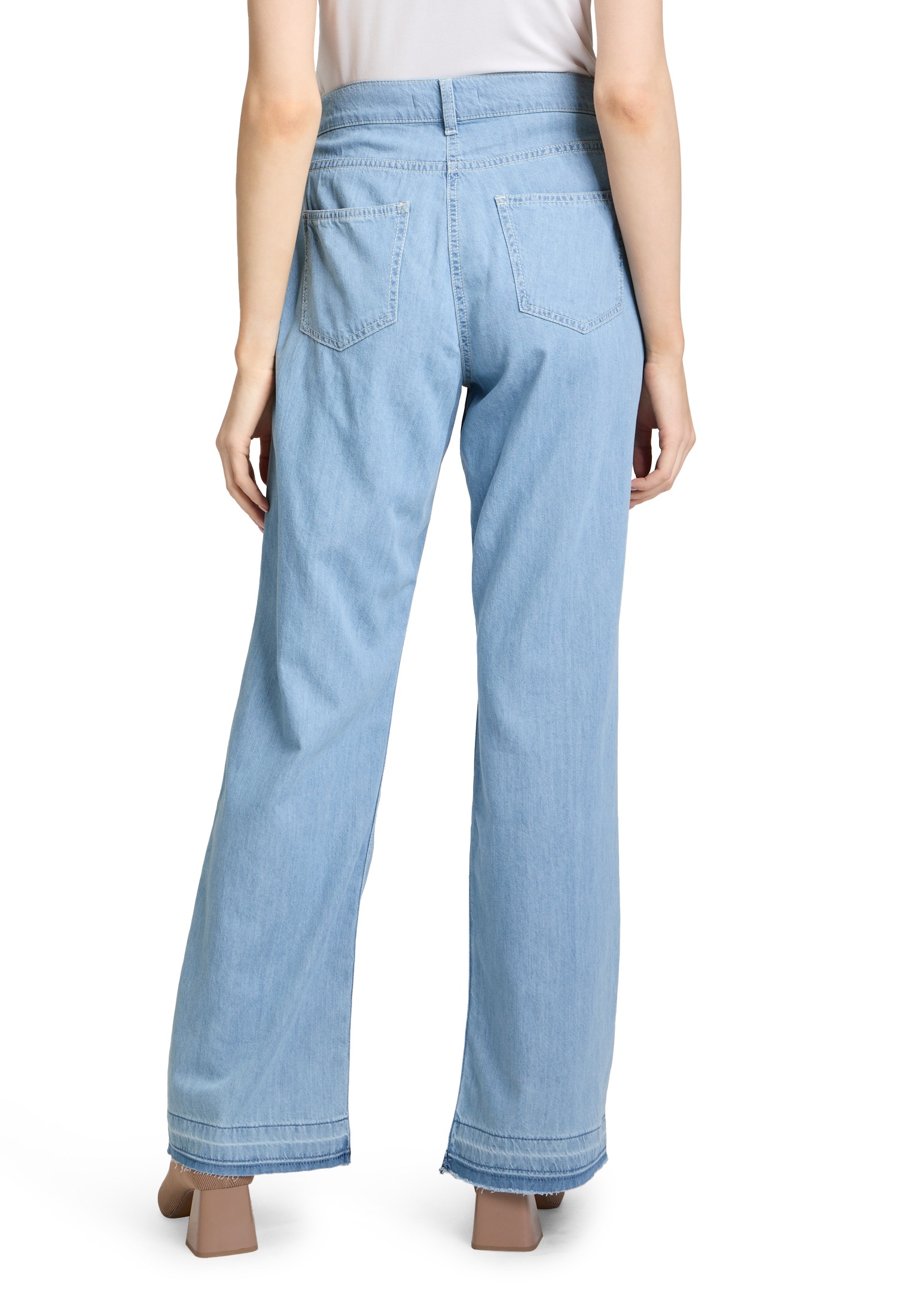 Betty Barclay Slim-fit-Jeans »Betty Barclay Casual-Hose mit offenem Saum«
