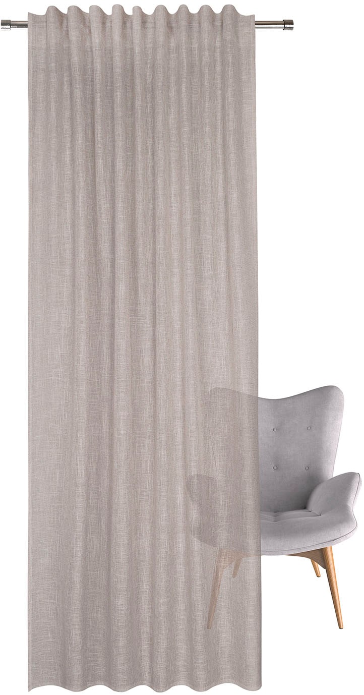 Home Living by Gerster Gardine »Iwana« verdeckte Schlaufen 1 Stk. tlg. SB-Schal "Iwana" mit Kombiband