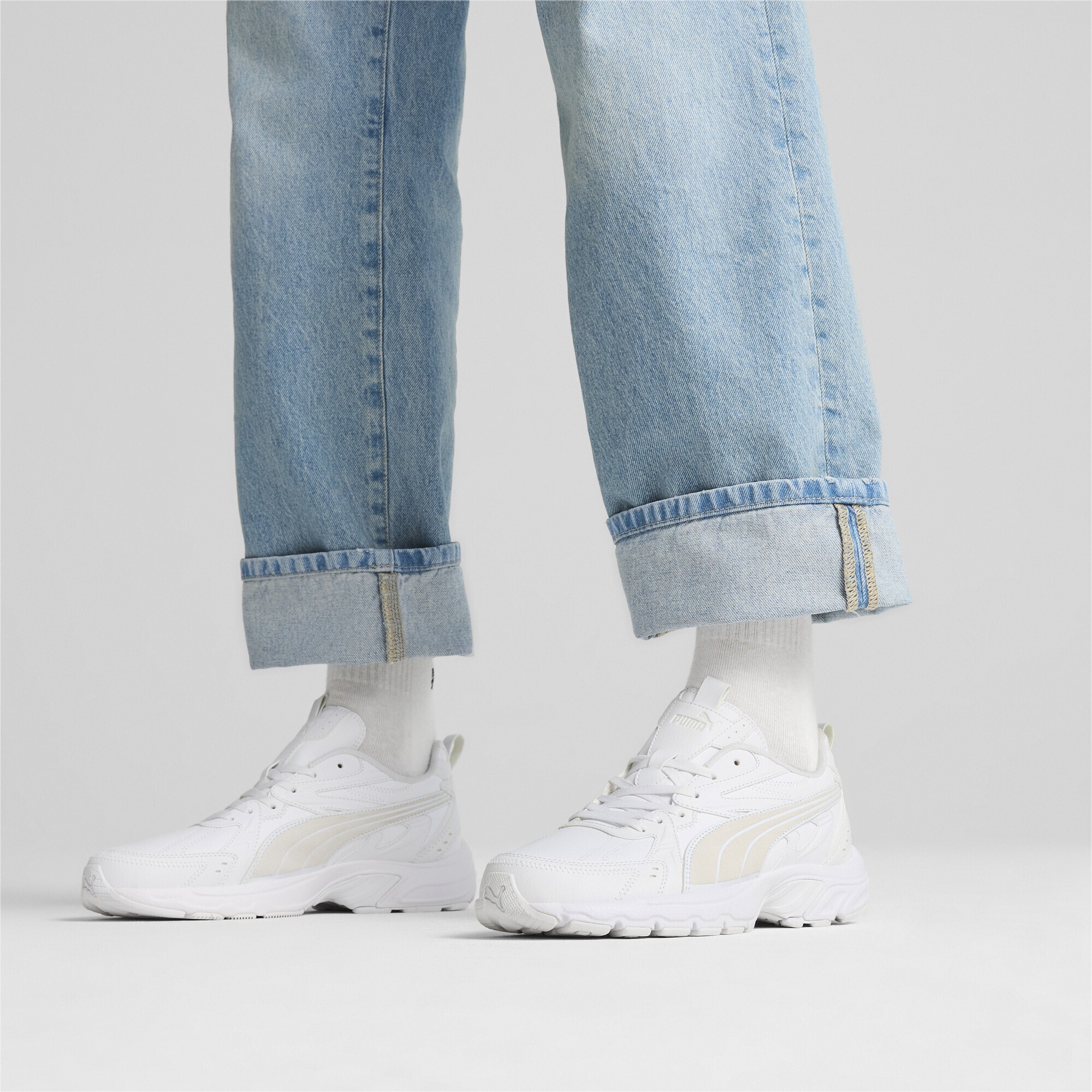 PUMA Sneaker »Milenio Tech Leather Sneakers Erwachsene«