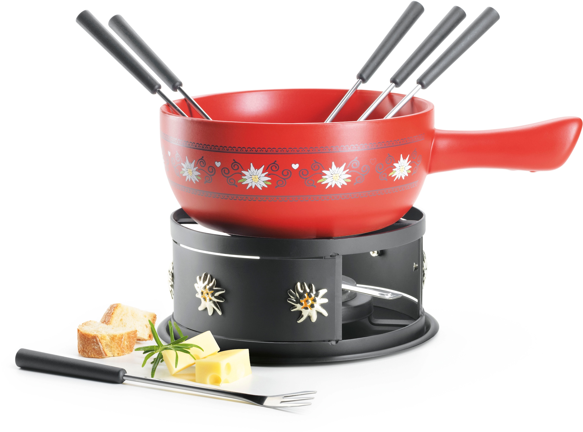 MÄSER Fonduetopf Keramik Set, 11 Stk. tlg. günstig online kaufen