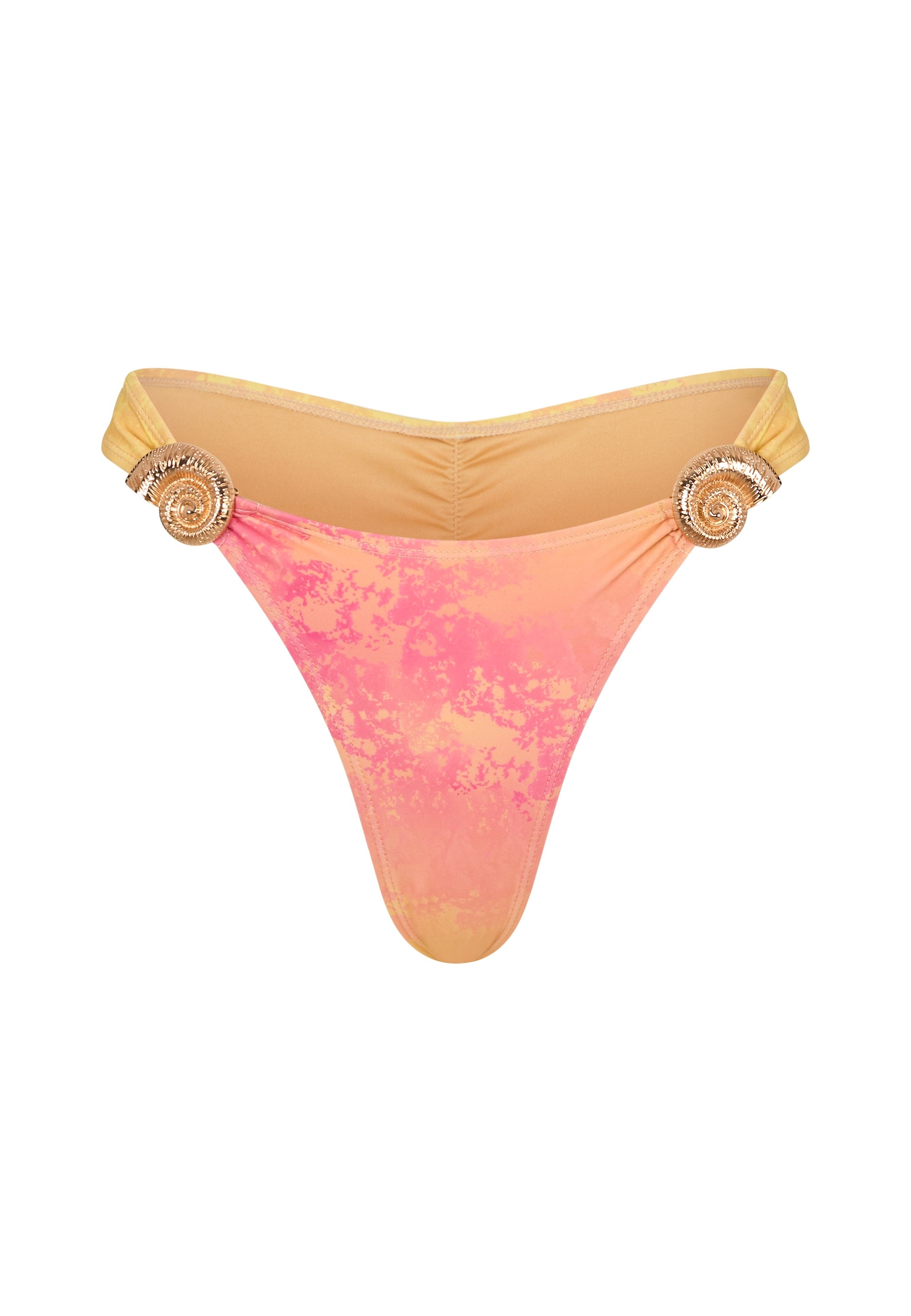 Moda Minx Bikini-Hose »Nautilus Shell Fixed Bikini Bottom«, (1 St.), mit tollen Muschel-Elementen