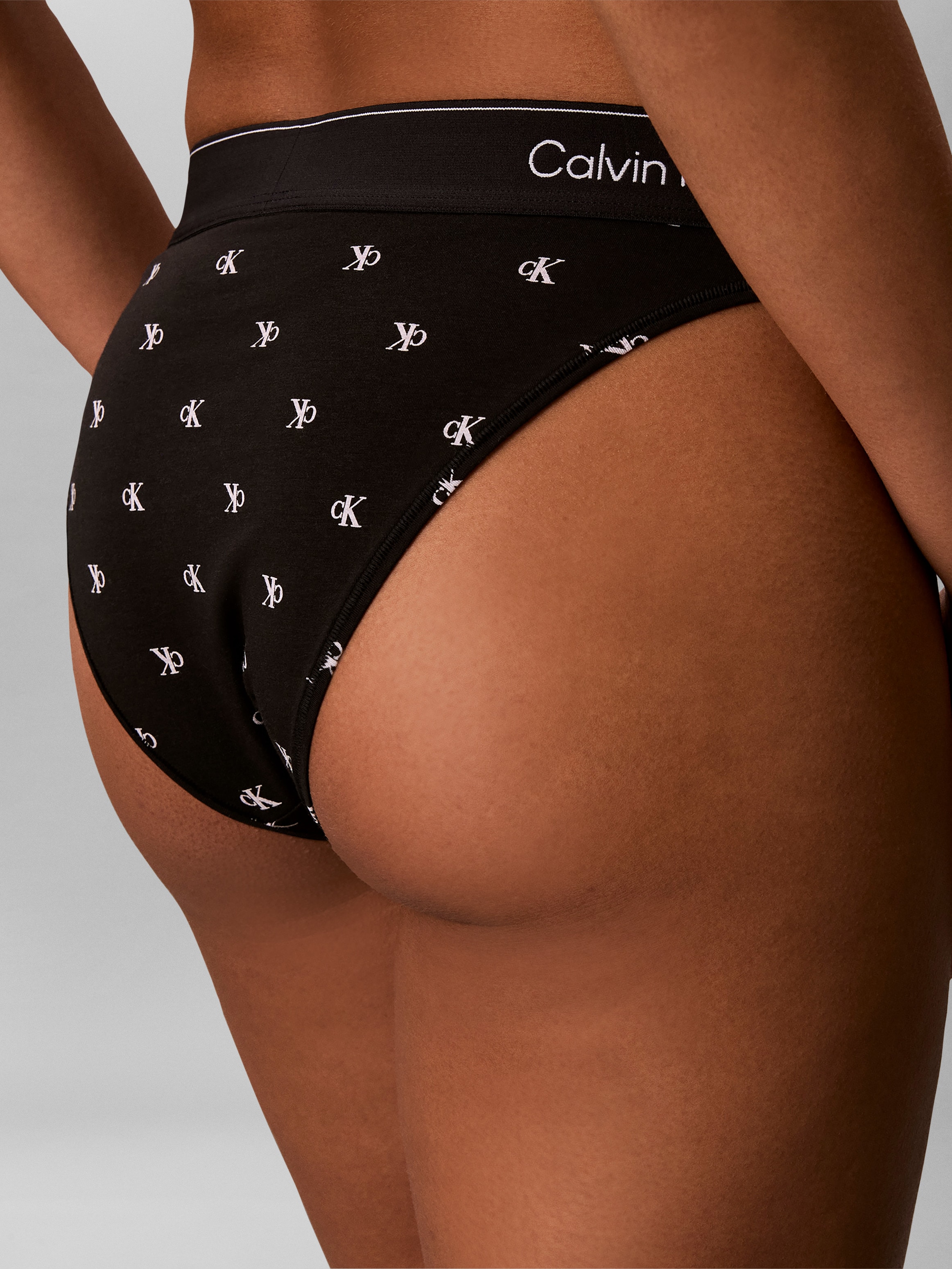 Calvin Klein Underwear Tanga "HIGH LEG TANGA" Körpernahe Passform mit elastischem Bund