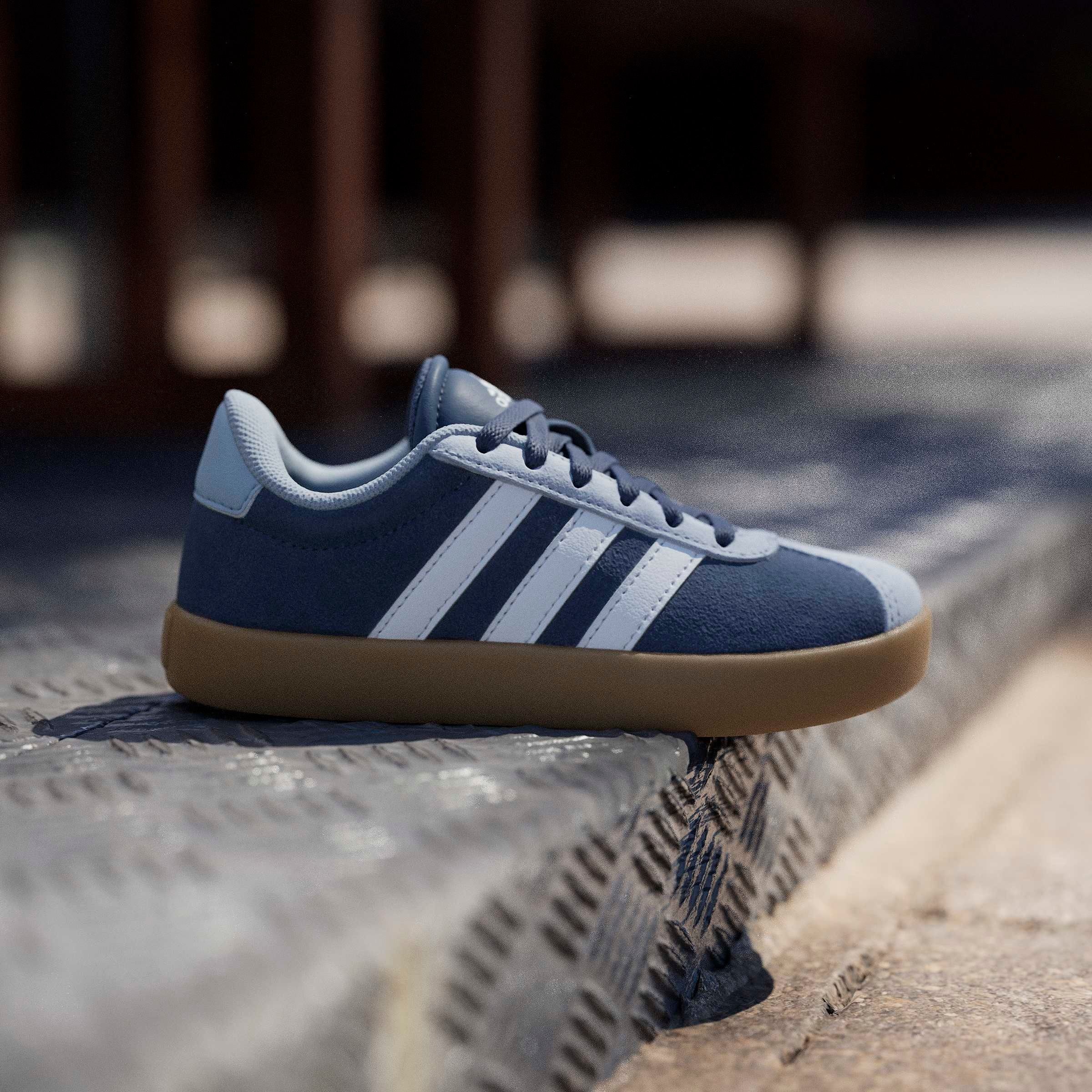 adidas Sportswear Sneaker »VL COURT 3.0 KIDS«, inspiriert vom Design des adidas samba