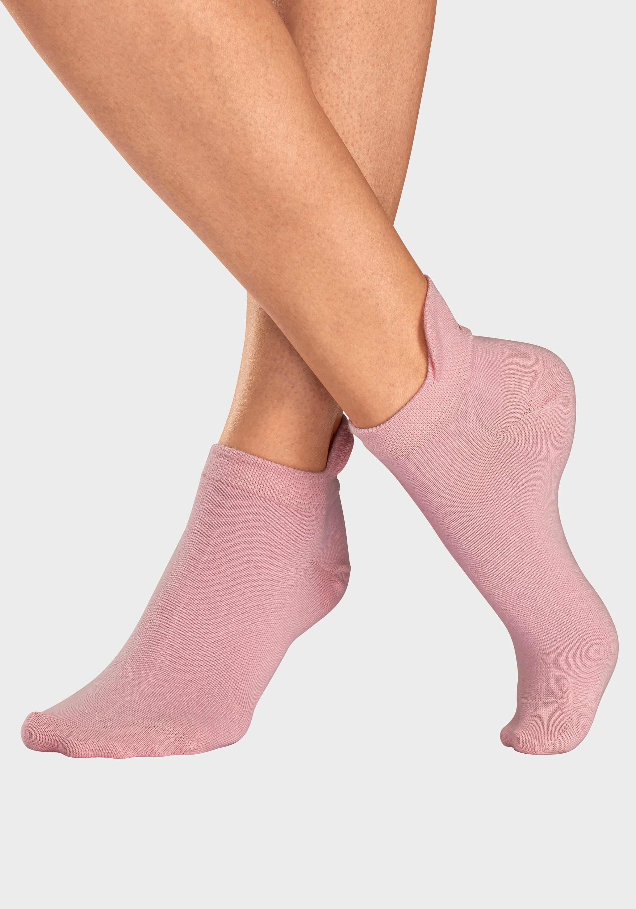 LASCANA Sneakersocken, (Set, 7 Paar, Box), mit kleiner Stickerei kaufen |  BAUR