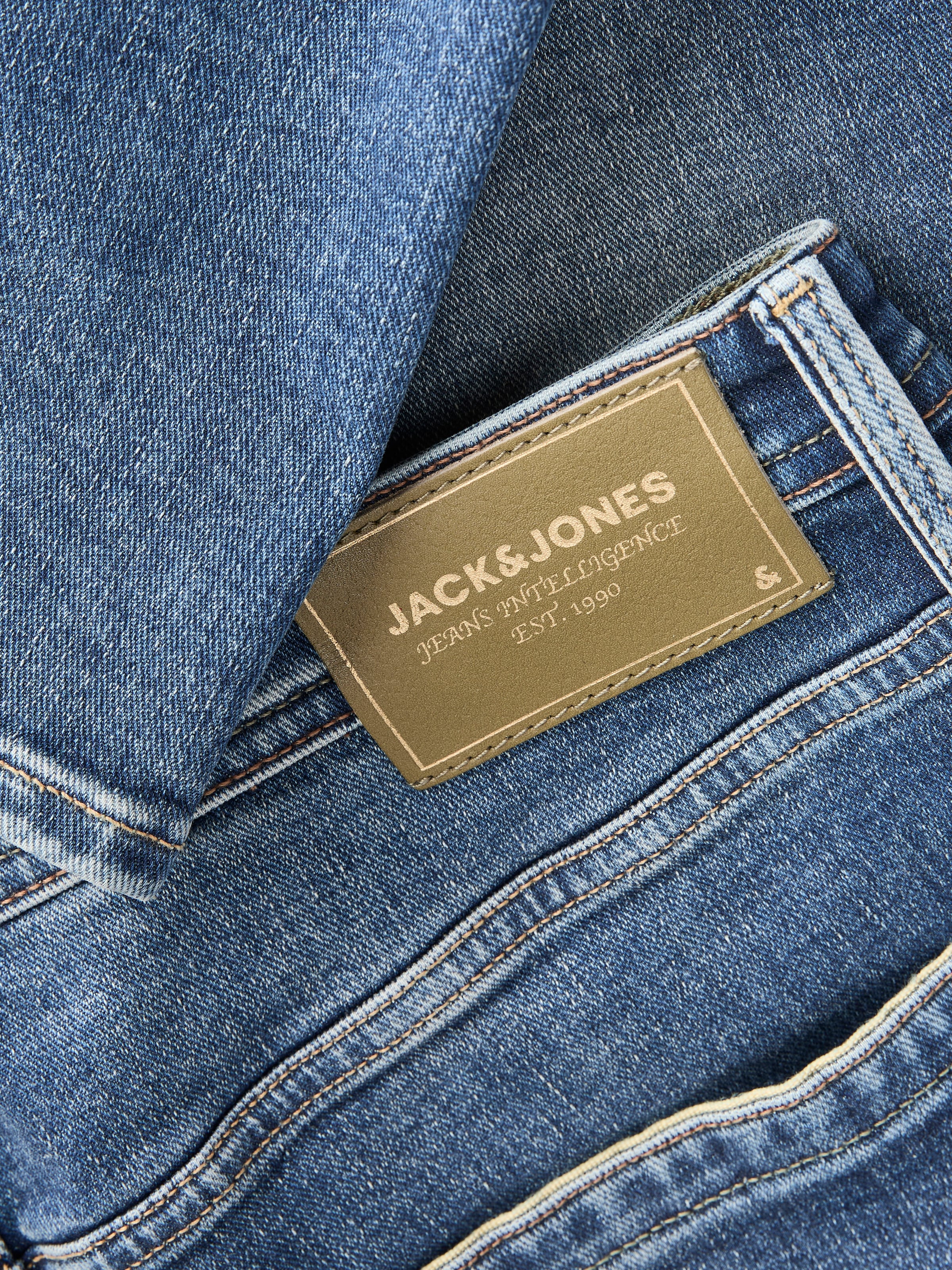 Jack & Jones Comfort-fit-Jeans »JJIMIKE JJPAOLO ST 350 SN« Baumwollmischung, comfort fit