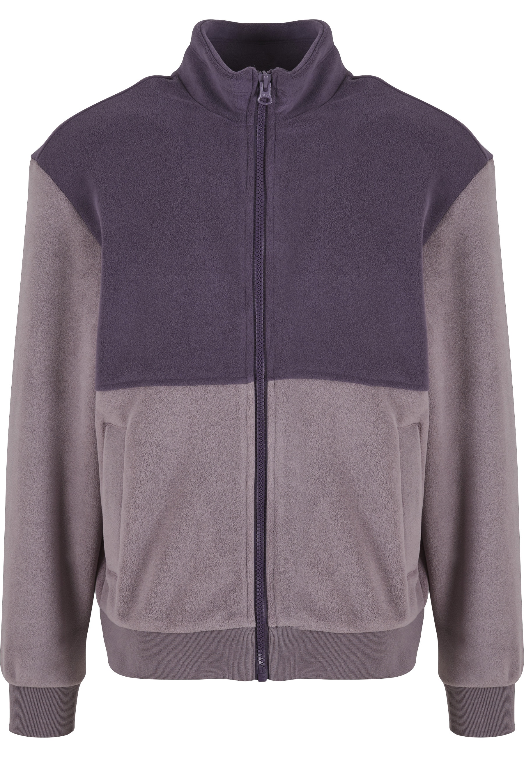 URBAN CLASSICS Langmantel "Urban Classics Colour Block Polar Fleece Jacket"