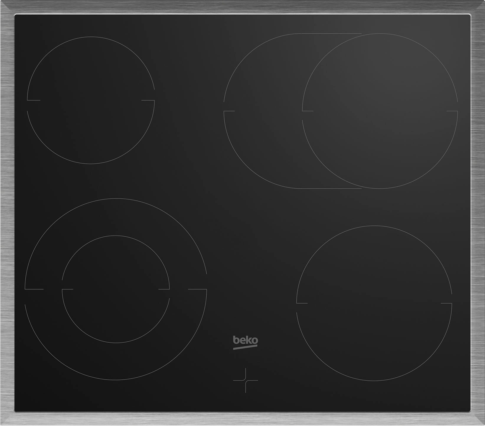 BEKO Elektro-Herd-Set Einbauherd-Set »BBUM12322X«, mit 2-fach-Teleskopauszug, katalytische Reinigung, (Set, 1 St.), Multifunktionsofen mit 8 Heizarten