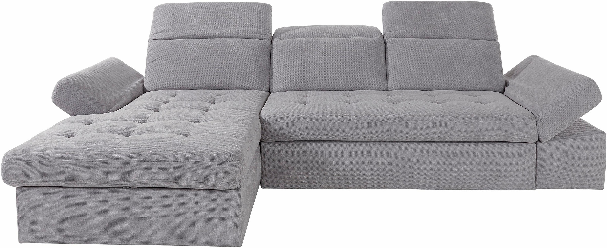 sit&more Ecksofa "Stardust L-Form", wahlweise mit Bettfunktion und Bettkast günstig online kaufen